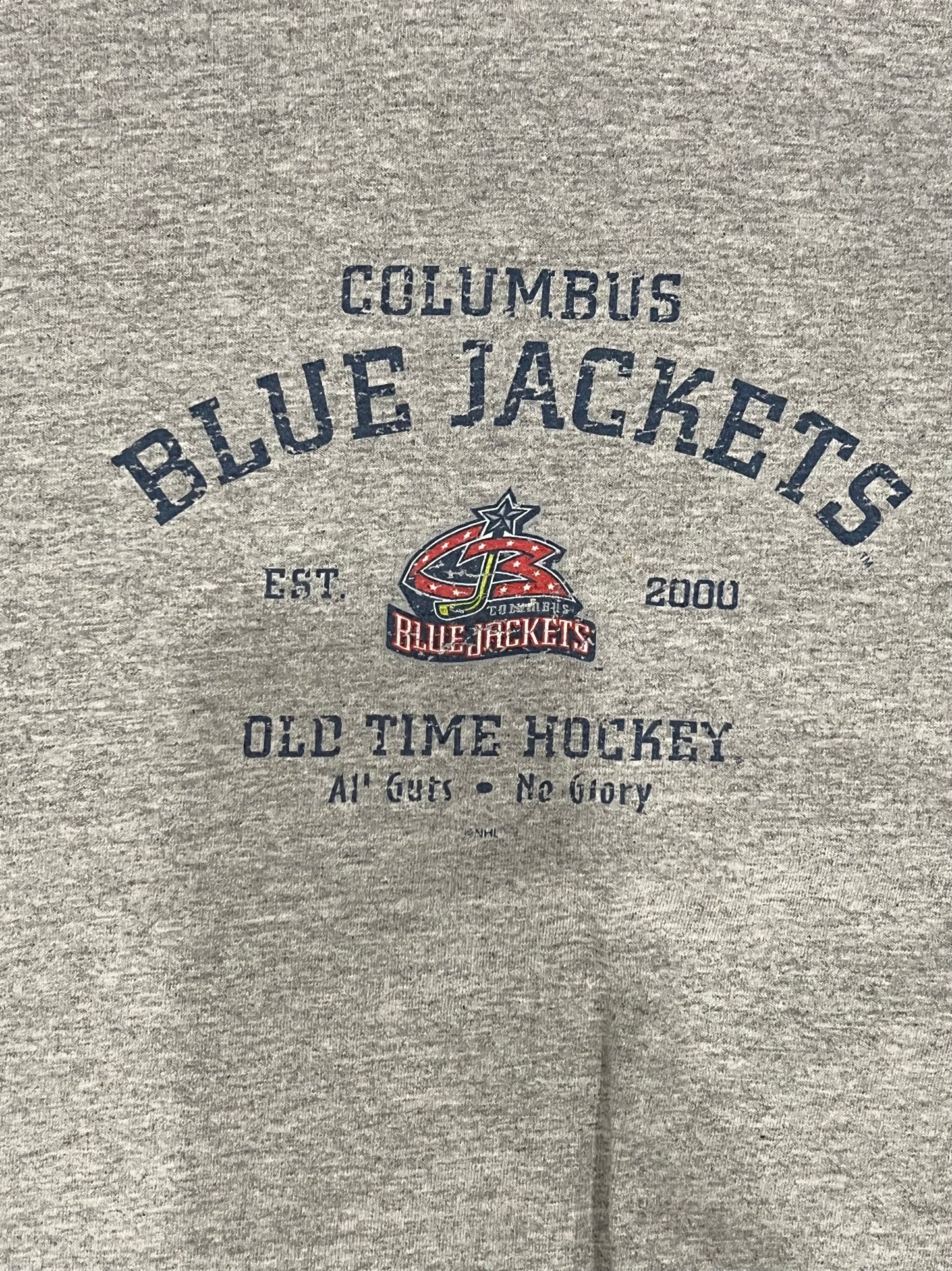 Y2K Columbus Blue Jackets L/S Tee