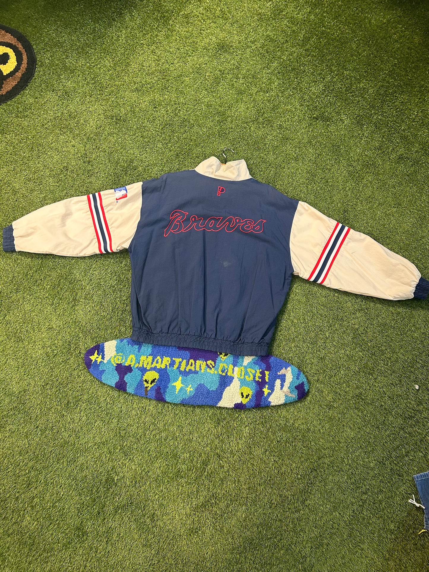 Vintage Pro Player Atlanta Braves MLB Jackets