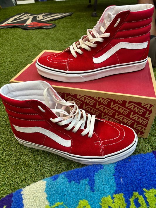 High Top Red Vans