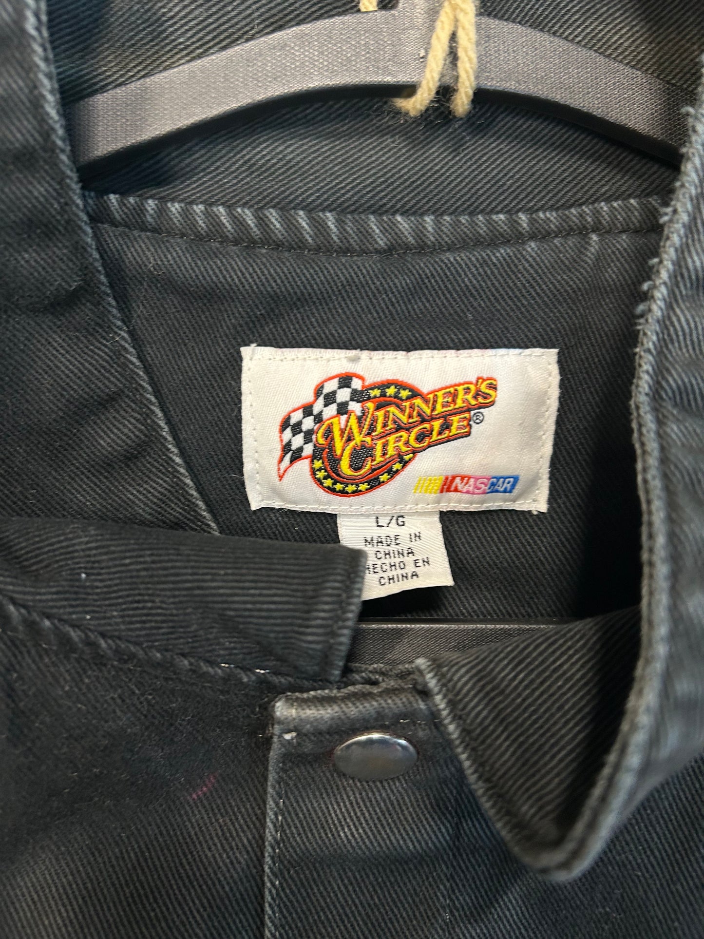 Vintage Dale Earnhardt #3 Goodwrench Service Plus Silver Accents NASCAR Jacket