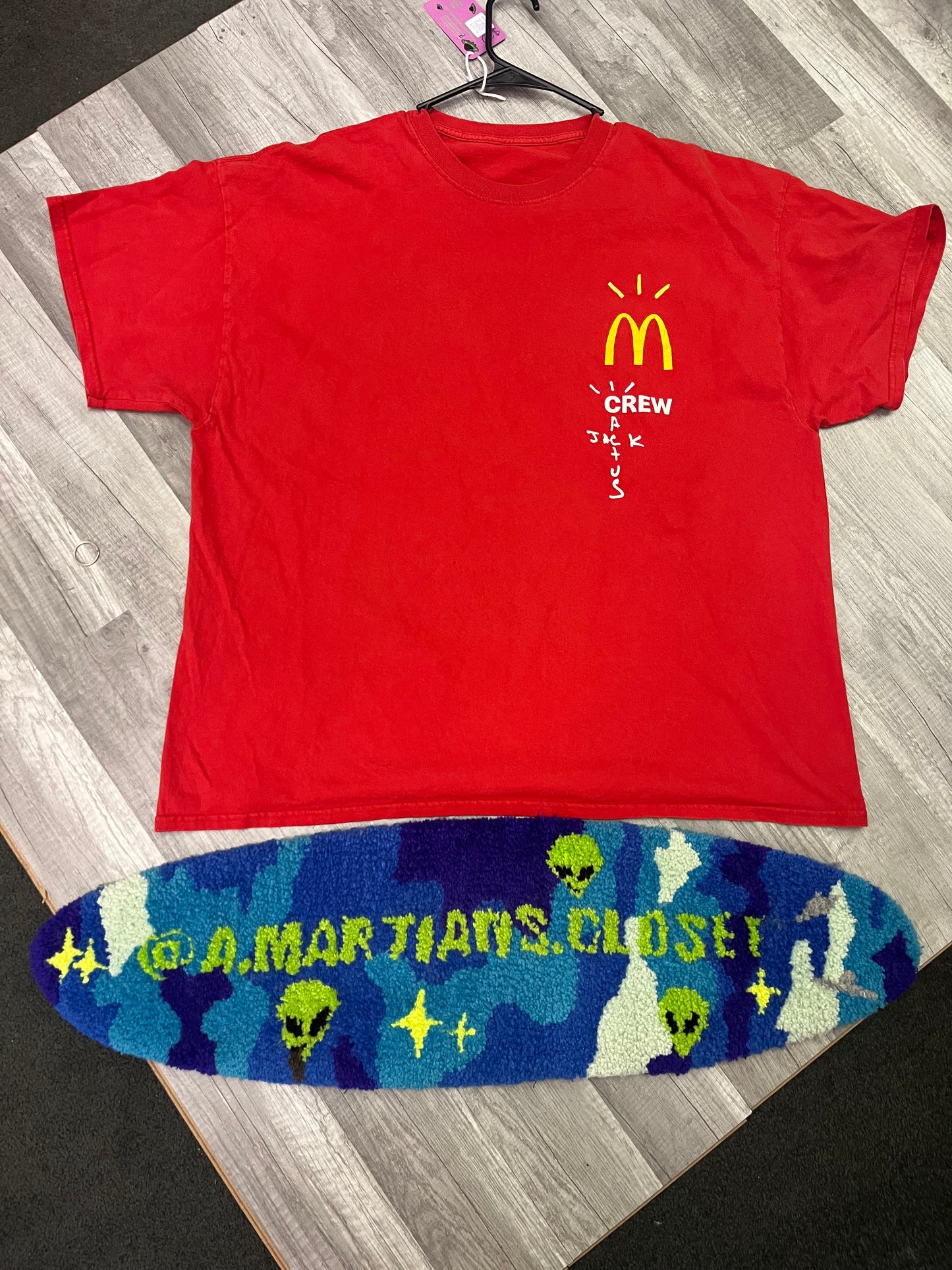 Cactus Jack McDonald’s McCrew Tee