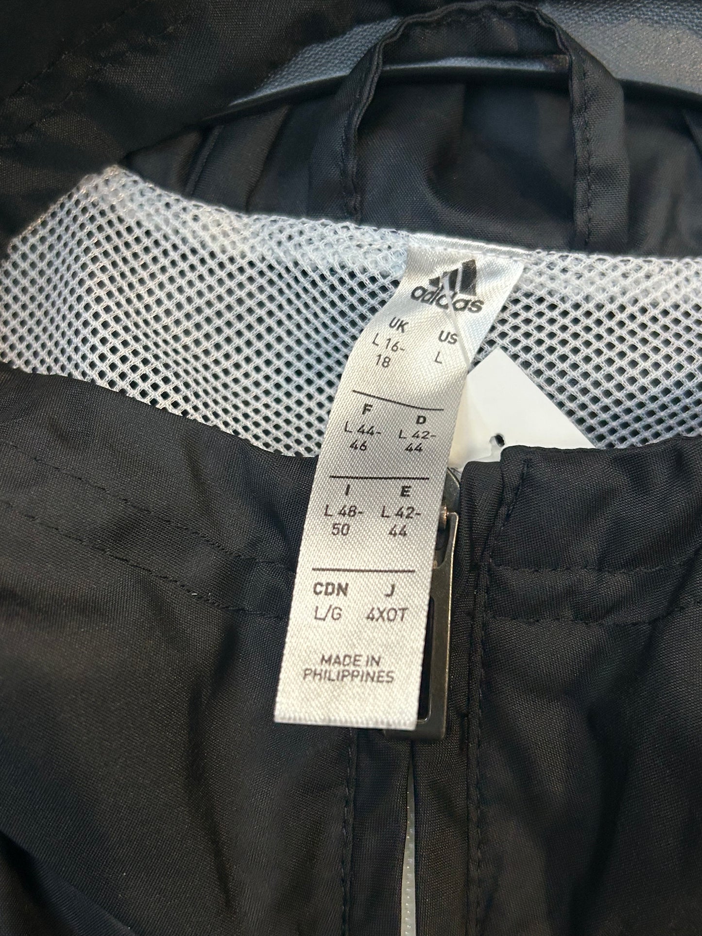 New Age Adidas Track Zipup Jacket W/Hood
