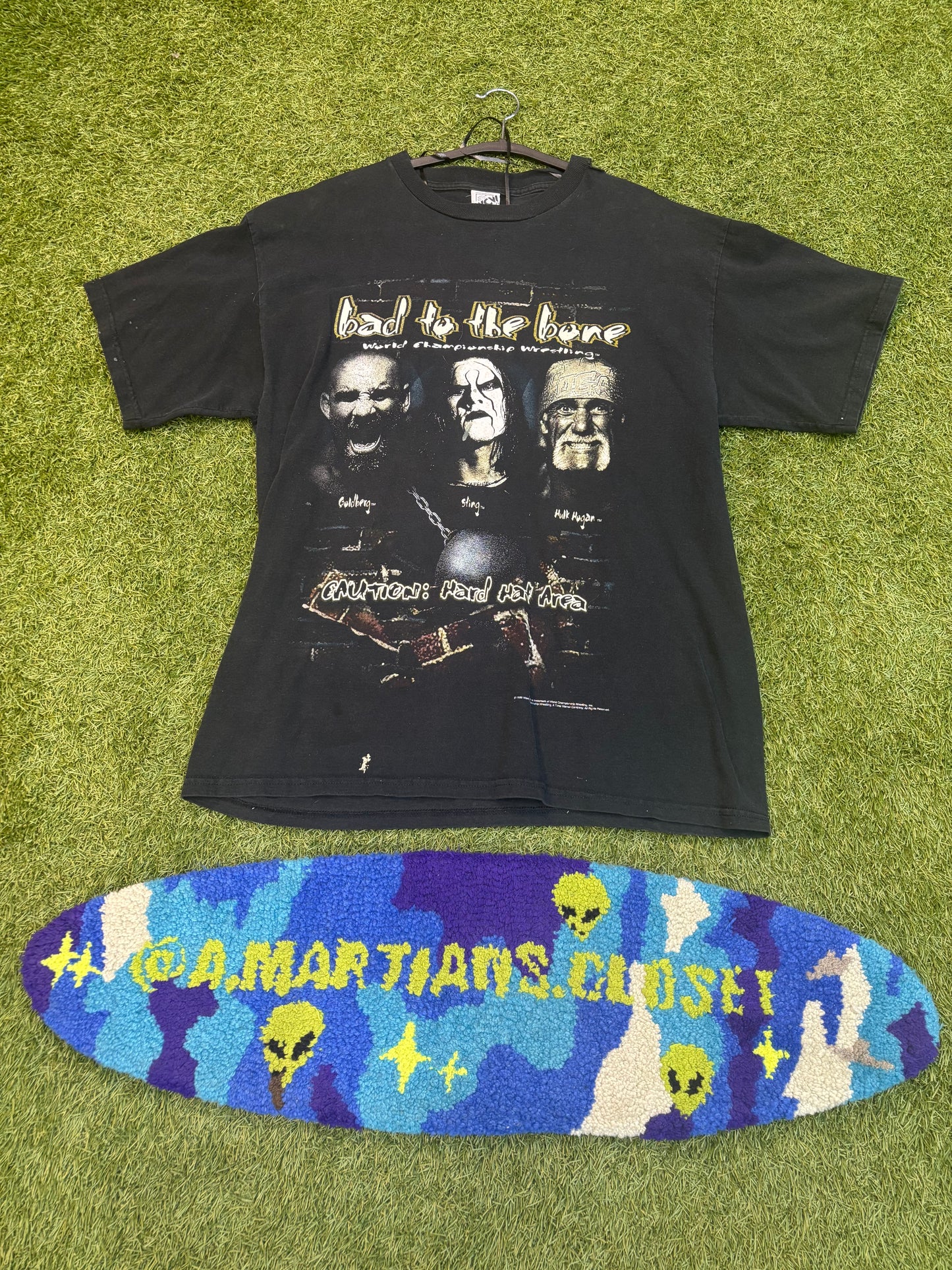 WCW Bad to The Bone Graphic Tee
