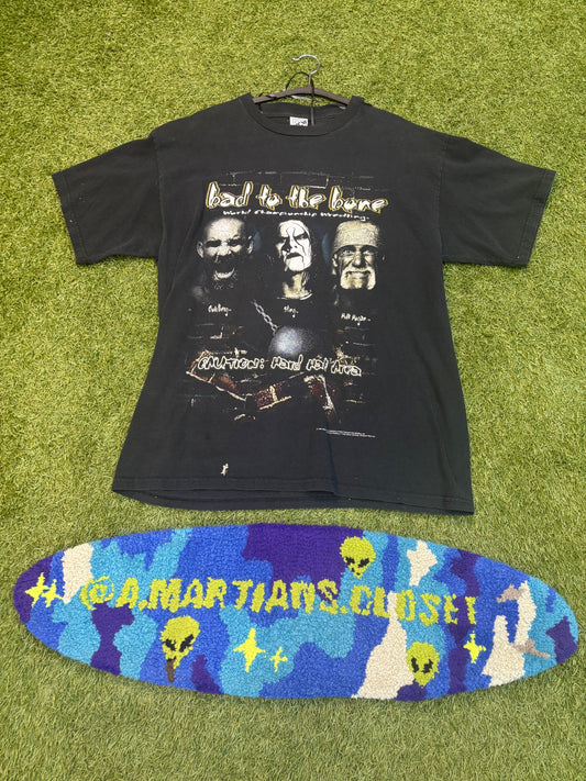 WCW Bad to The Bone Graphic Tee