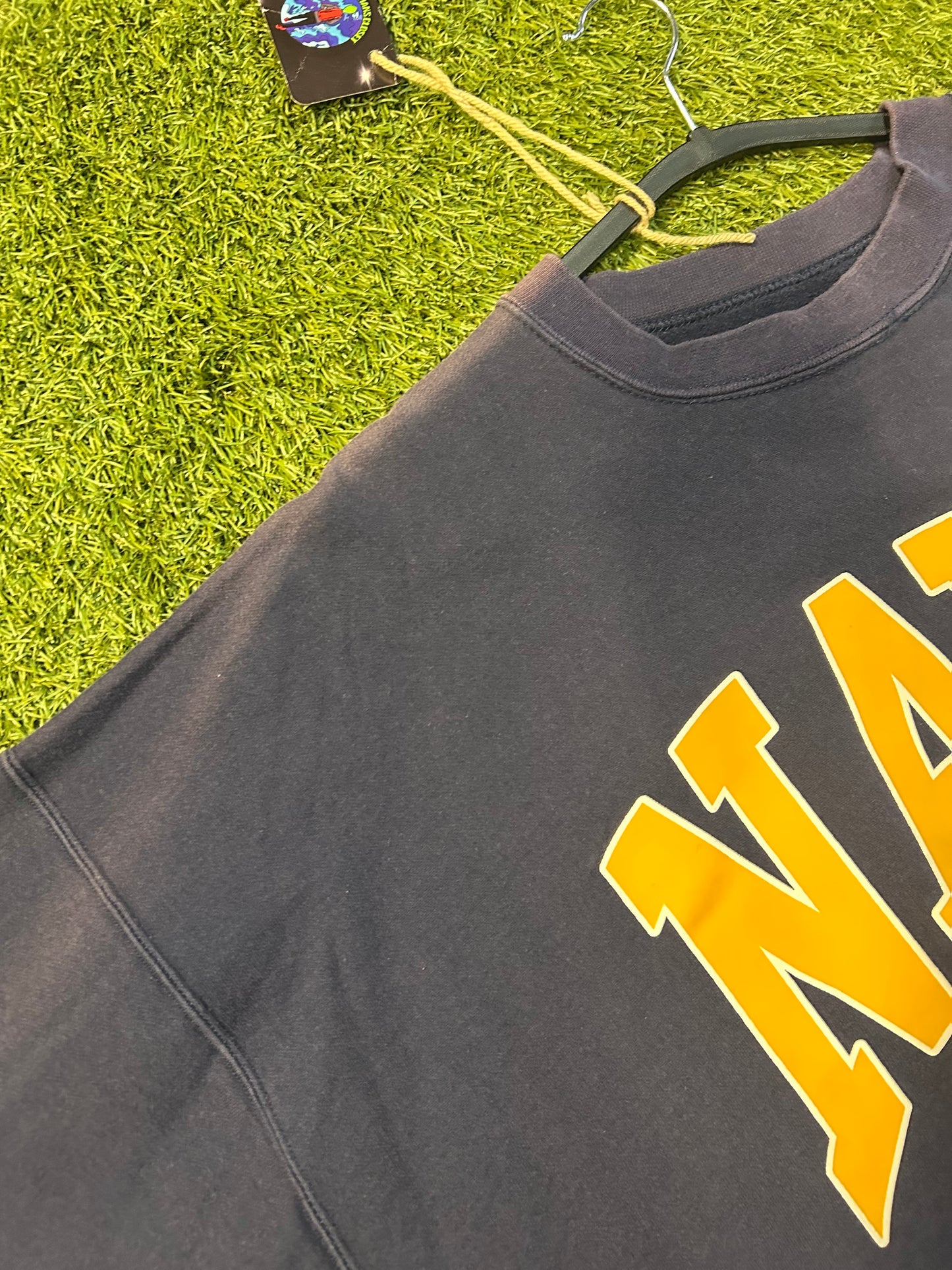 Vintage Navy University Crewneck