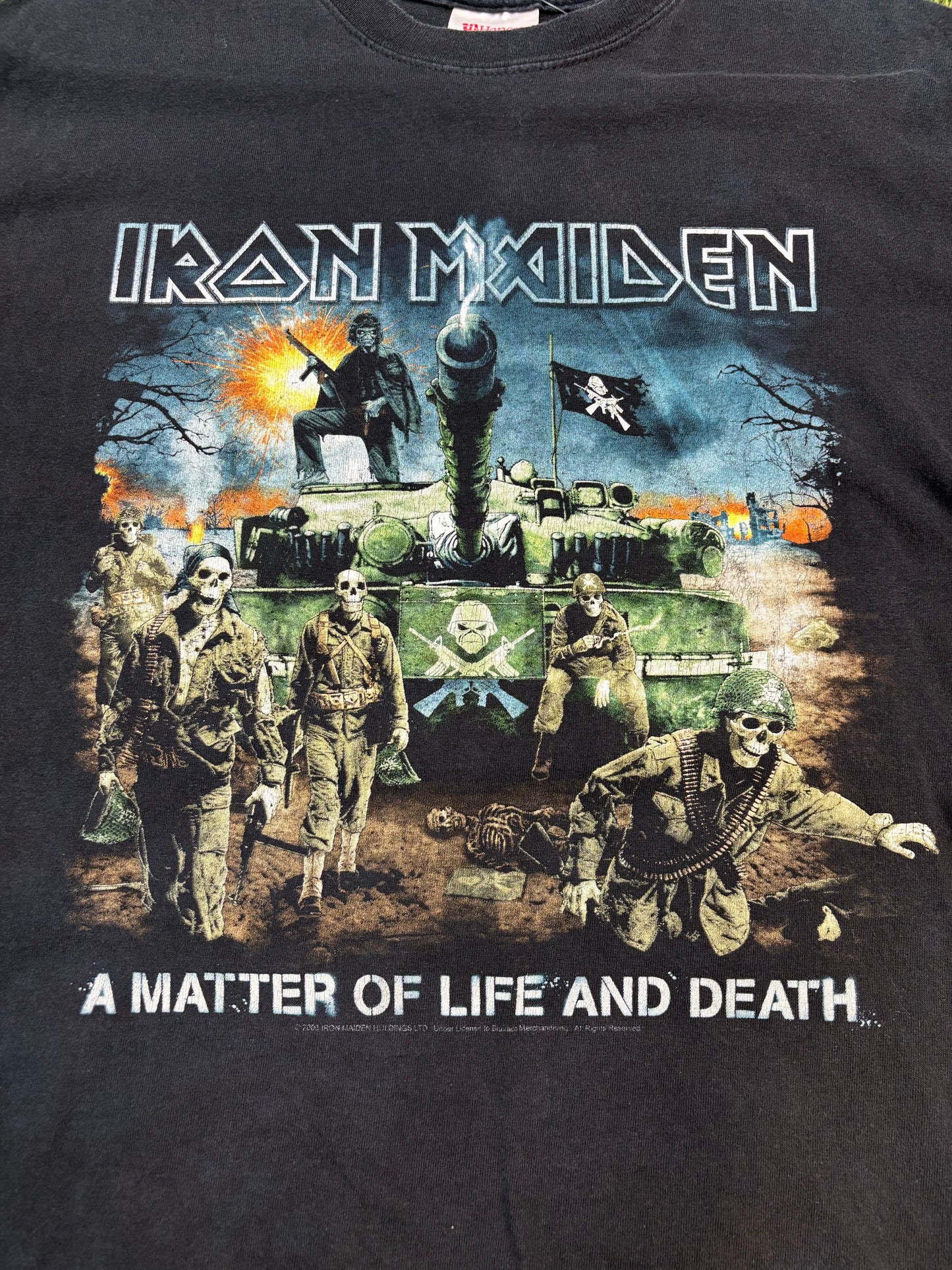 Iron Maiden A Matter of Life and Death 2006 World Tour Tee
