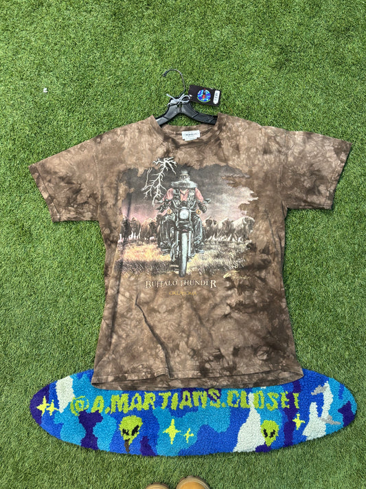 Y2K Buffalo Thunder Biker Tee