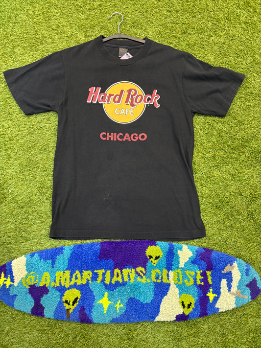 Vintage Black Hard Rock Cafe Chicago Tee