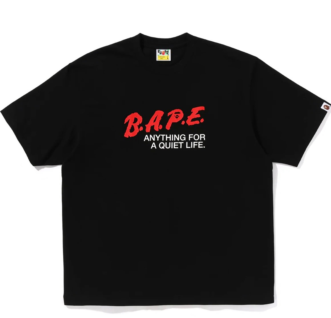 Bape Anything For A Quite Life Tee