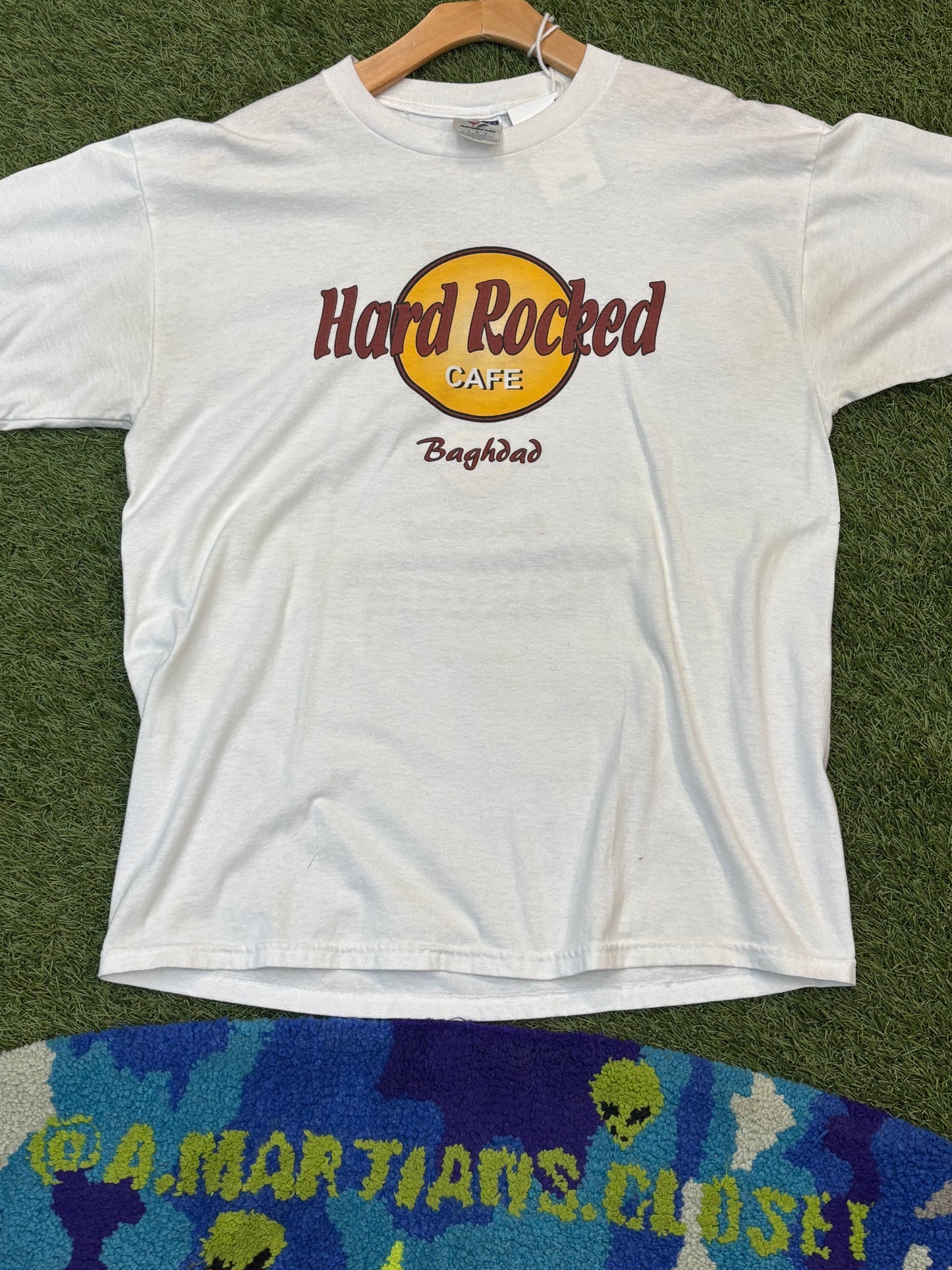 Jerzees “Hard Rocked” Cafe Baghdad Tee