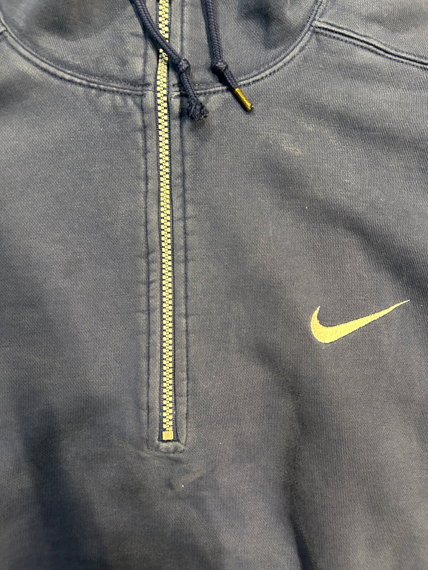 Vintage Nike Navy Blue QrtZip Jacket