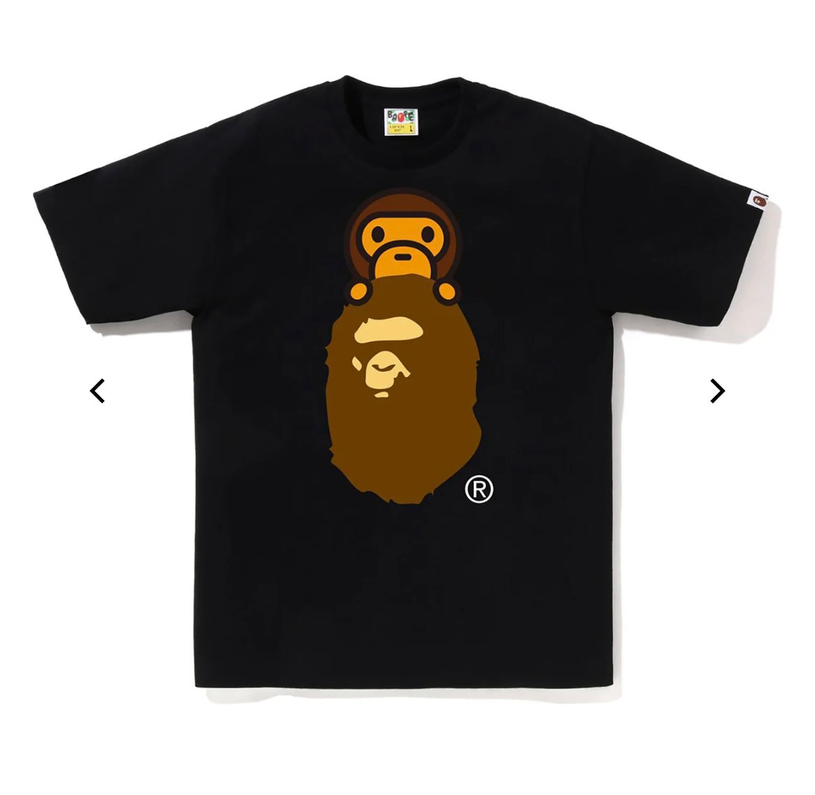 Bape Milo On Ape Head Tee