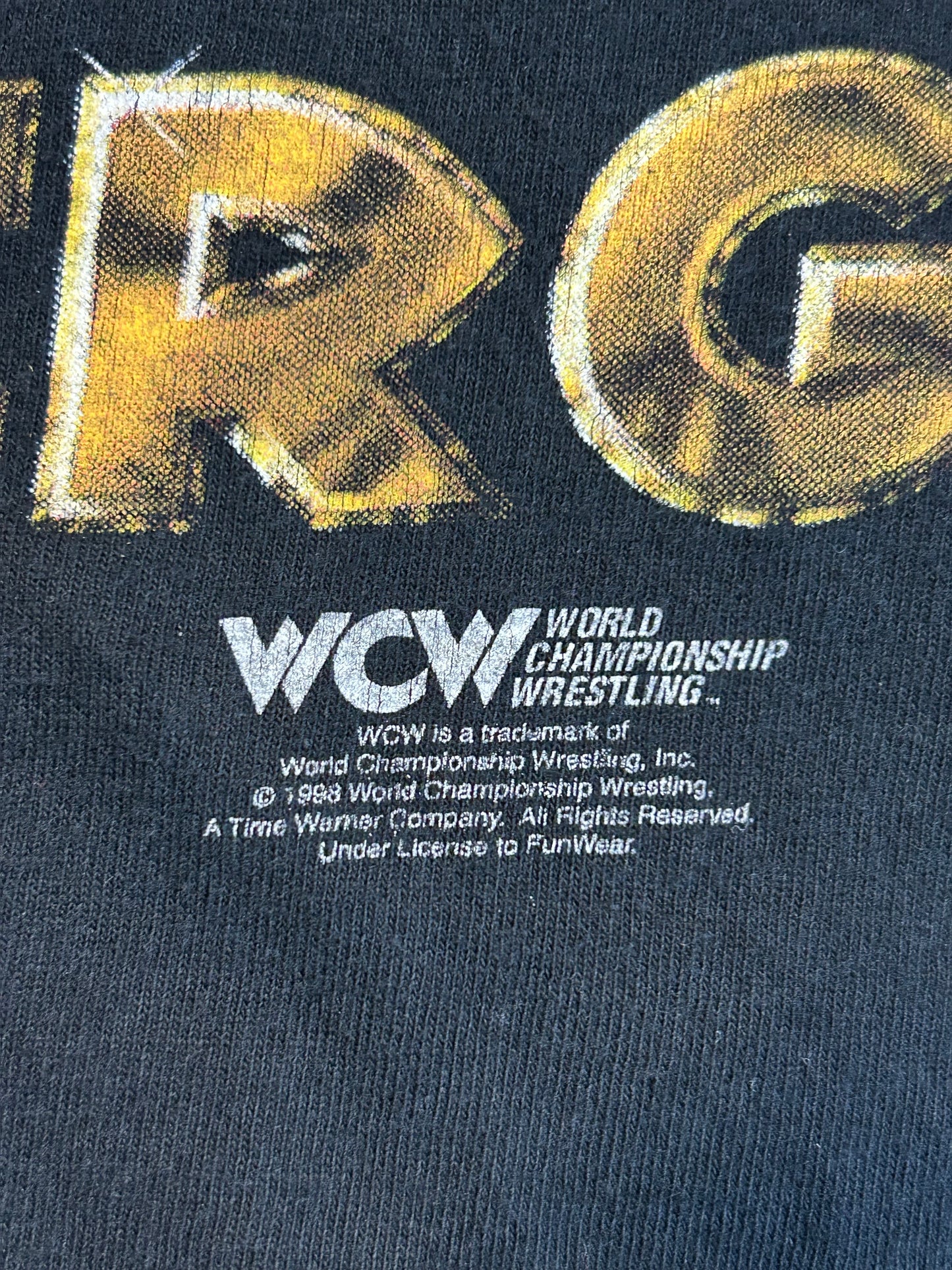 Vintage 1998 WCW Goldberg World Heavyweight Wrestling Champ