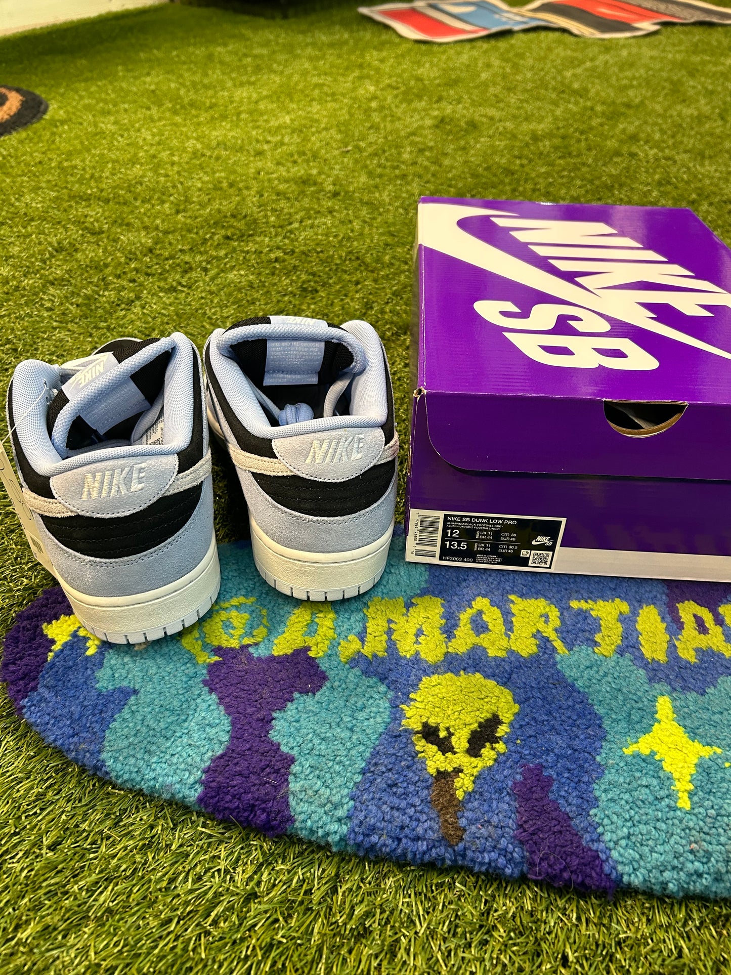 Nike SB Dunk Low Black Aluminum