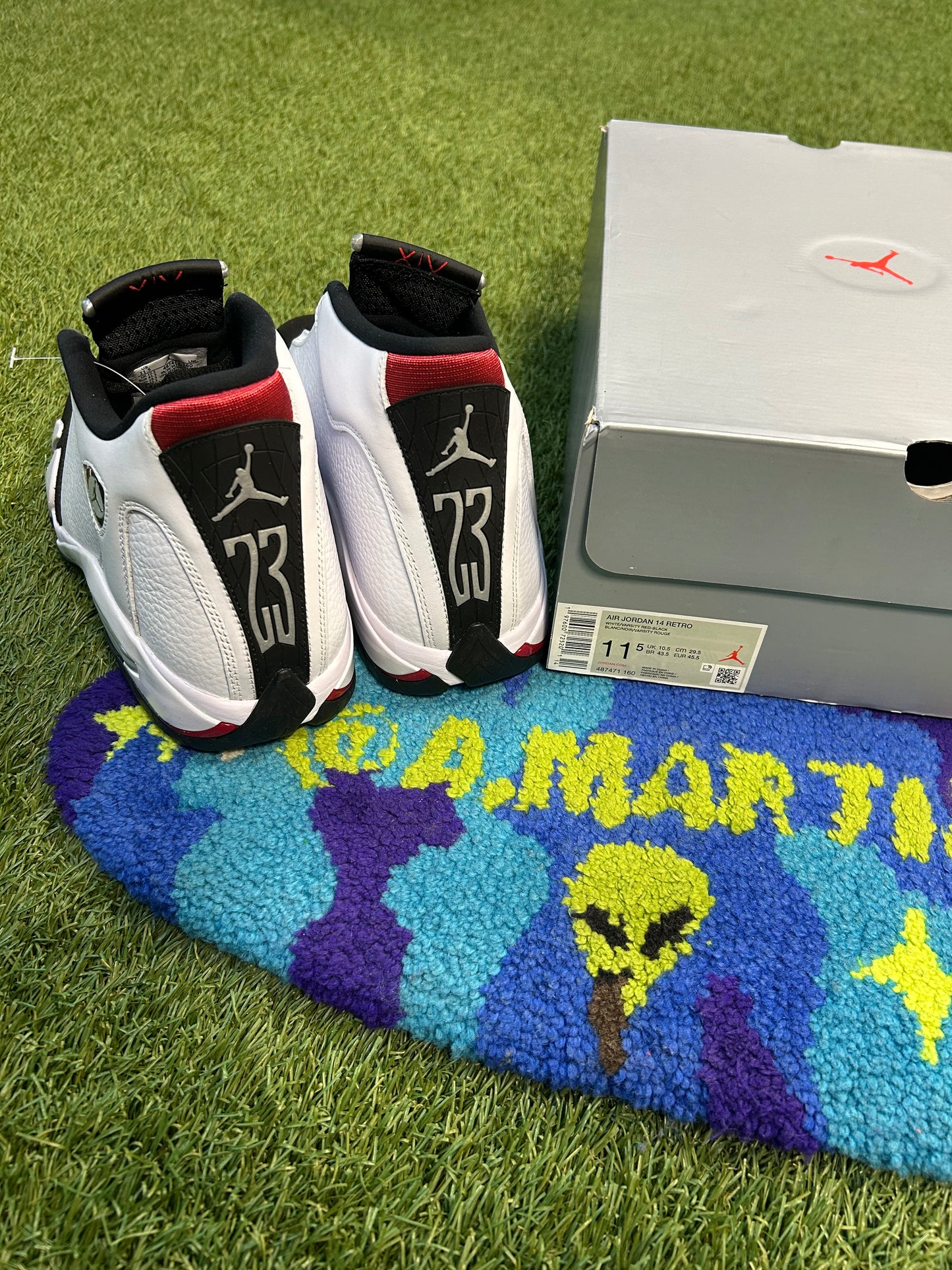 Jordan Retro 14 Black Toes