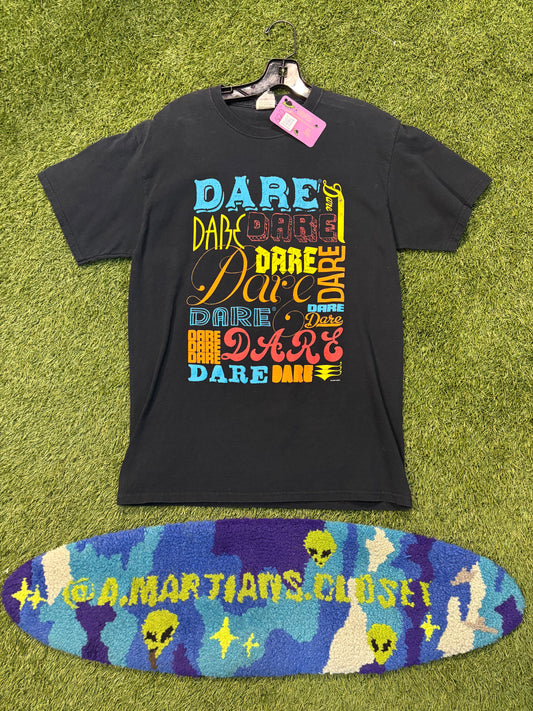 Vintage D.A.R.E multicolor tee