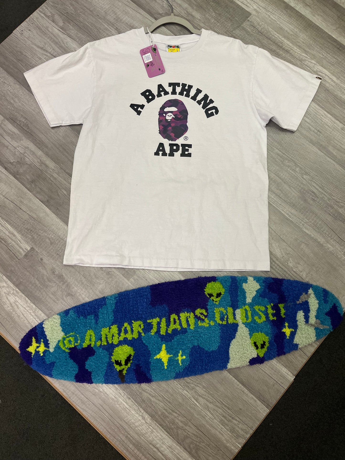 Bape A Bathing Ape Small Head Tee