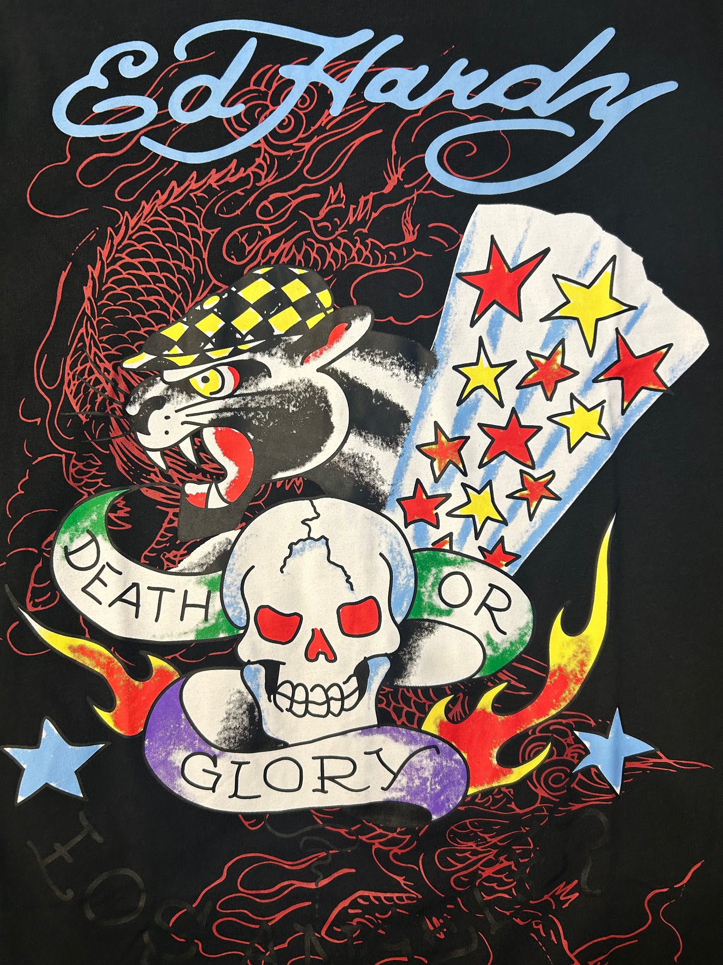 Brand New Ed Hardy Death Or Glory Tee