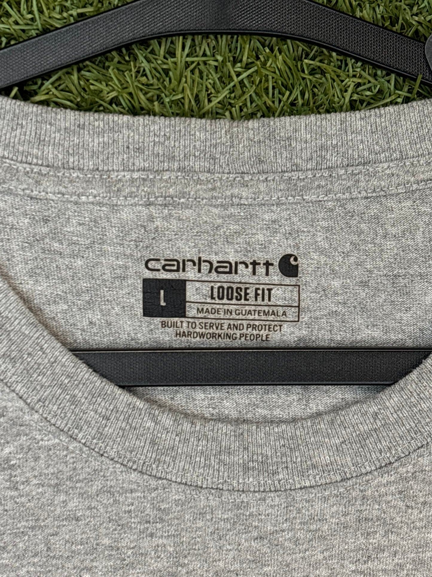 Carhartt Grey Pocket Long Sleeve
