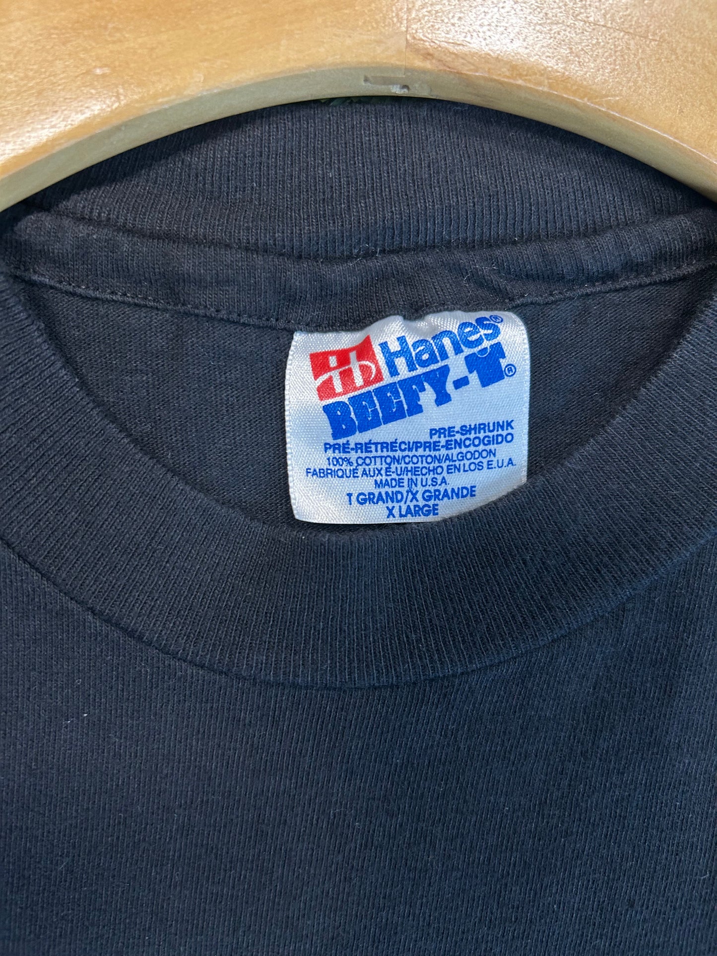 Vintage 1993 Kyle Petty # 42 Mellon Yellow Tee