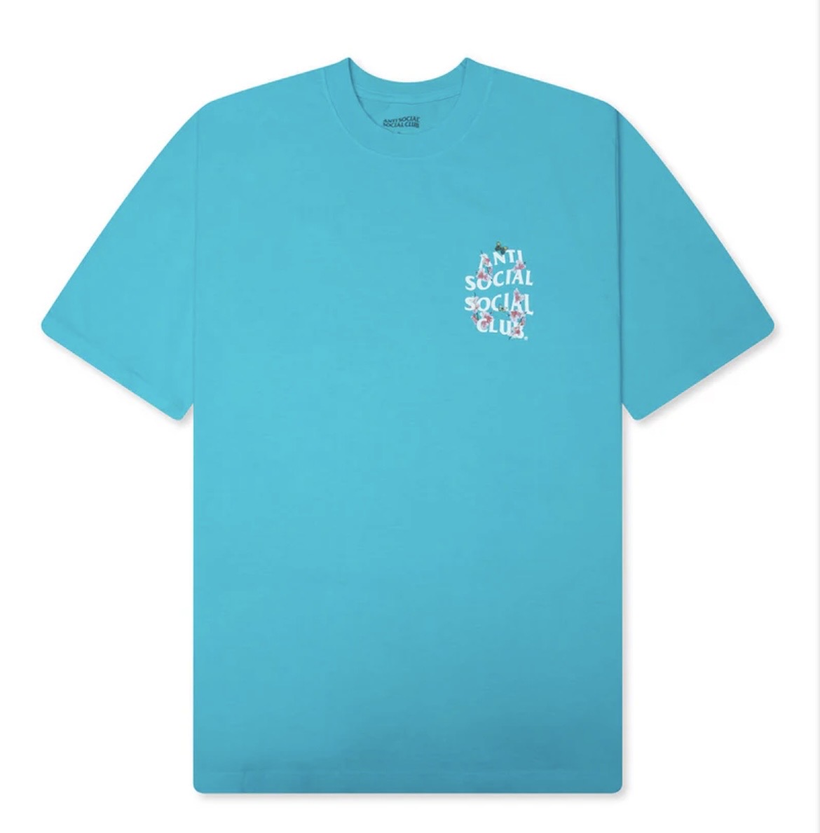 Anti Social Social Kkoch Baby Blue Tee
