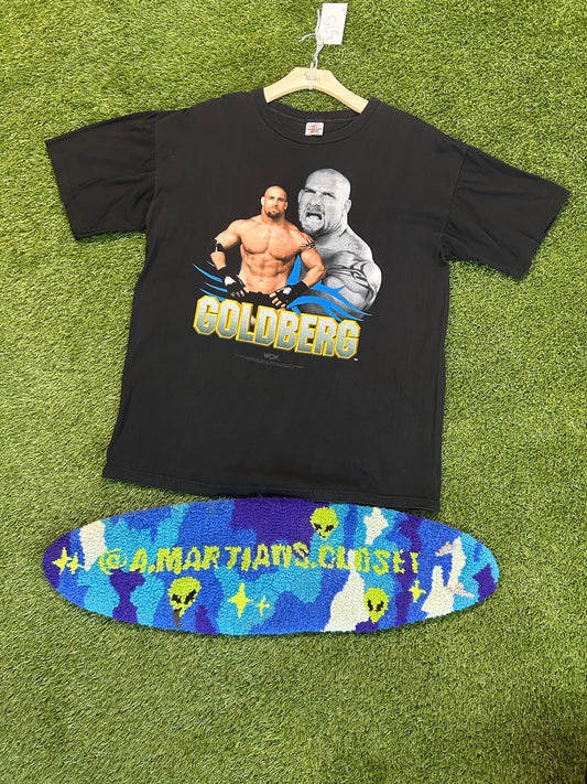 Vintage 1998 Goldberg WCW “All American Wear” Tag Tee