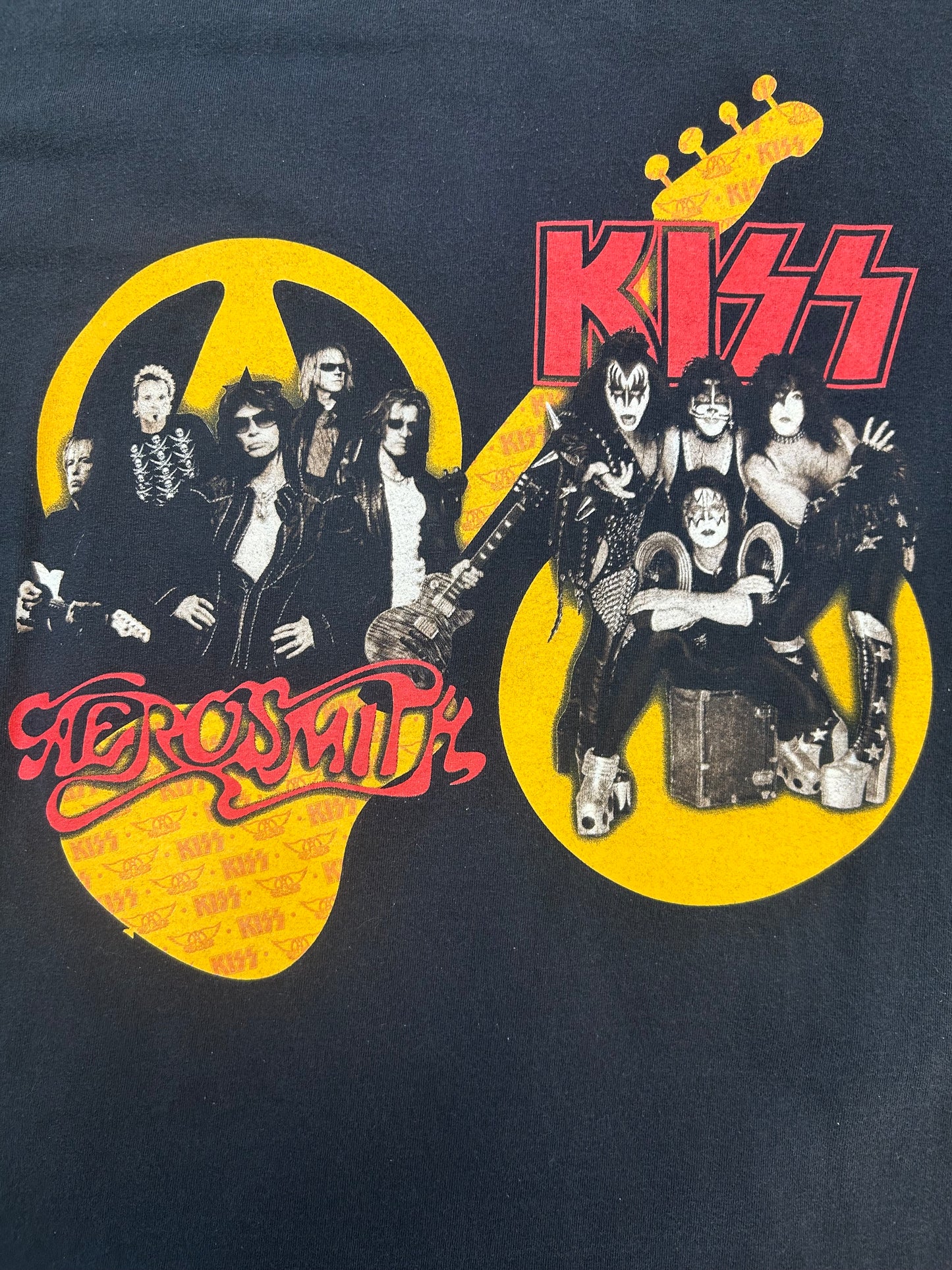 2003 KISS x Aerosmith Tour Tee