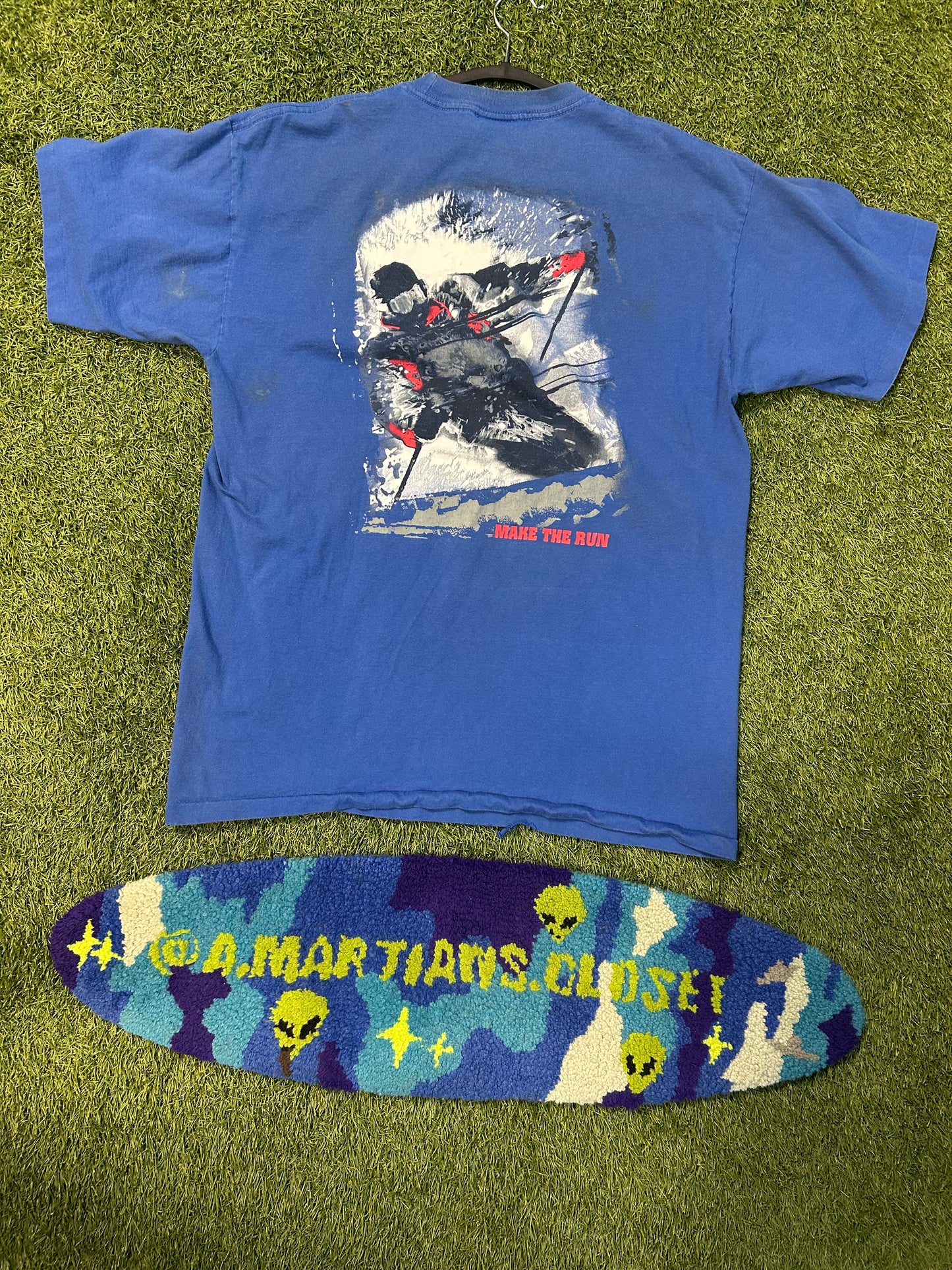 Vintage Marlboro Make The Run Pocket Tee