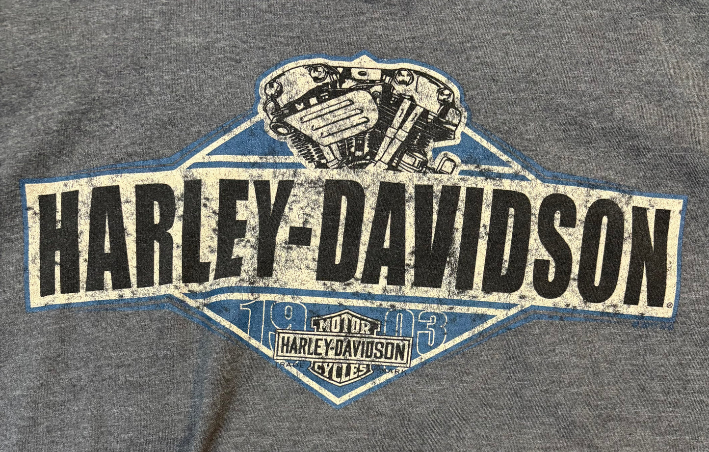 2014 Harley Davidson Central Maine Bangor Maine Long Sleeve Tee
