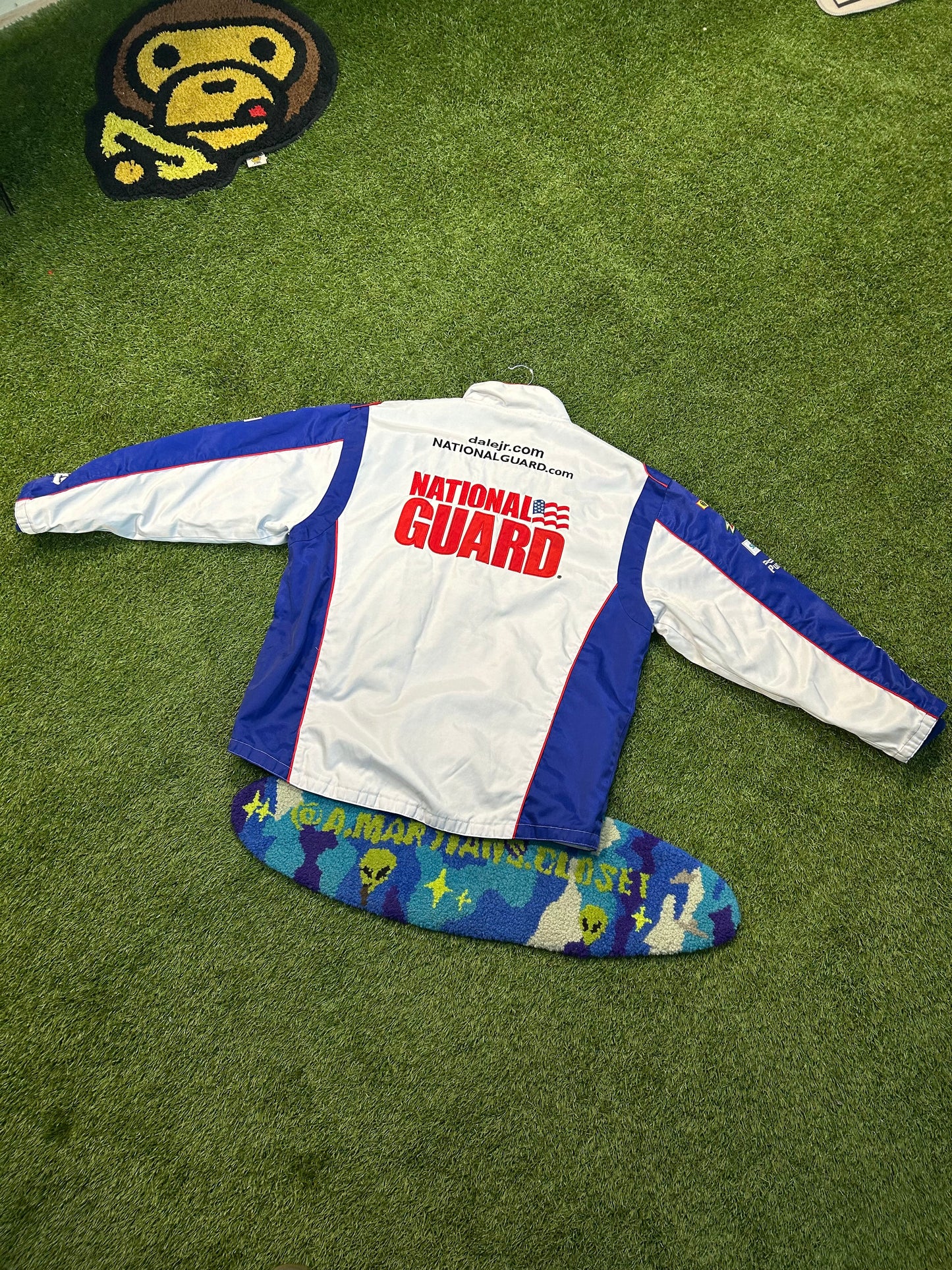 Y2K Dale Earnhardt Jr National Gaurd NASCAR Jacket