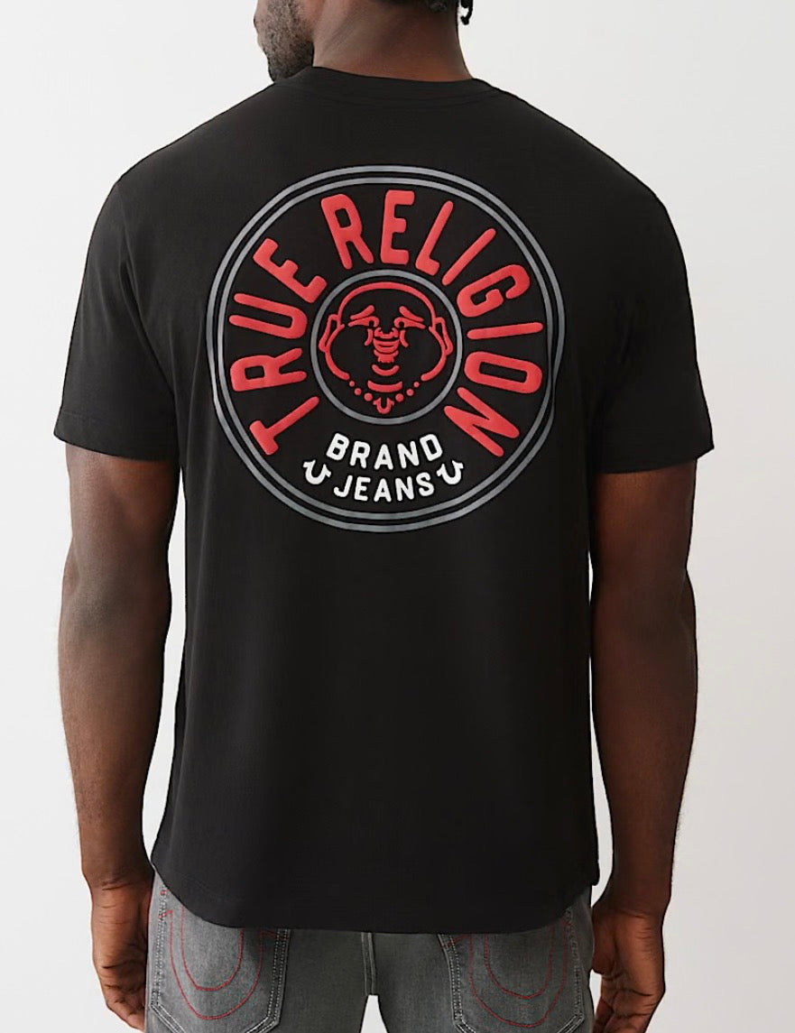 True Religion Buddha Coin Tee
