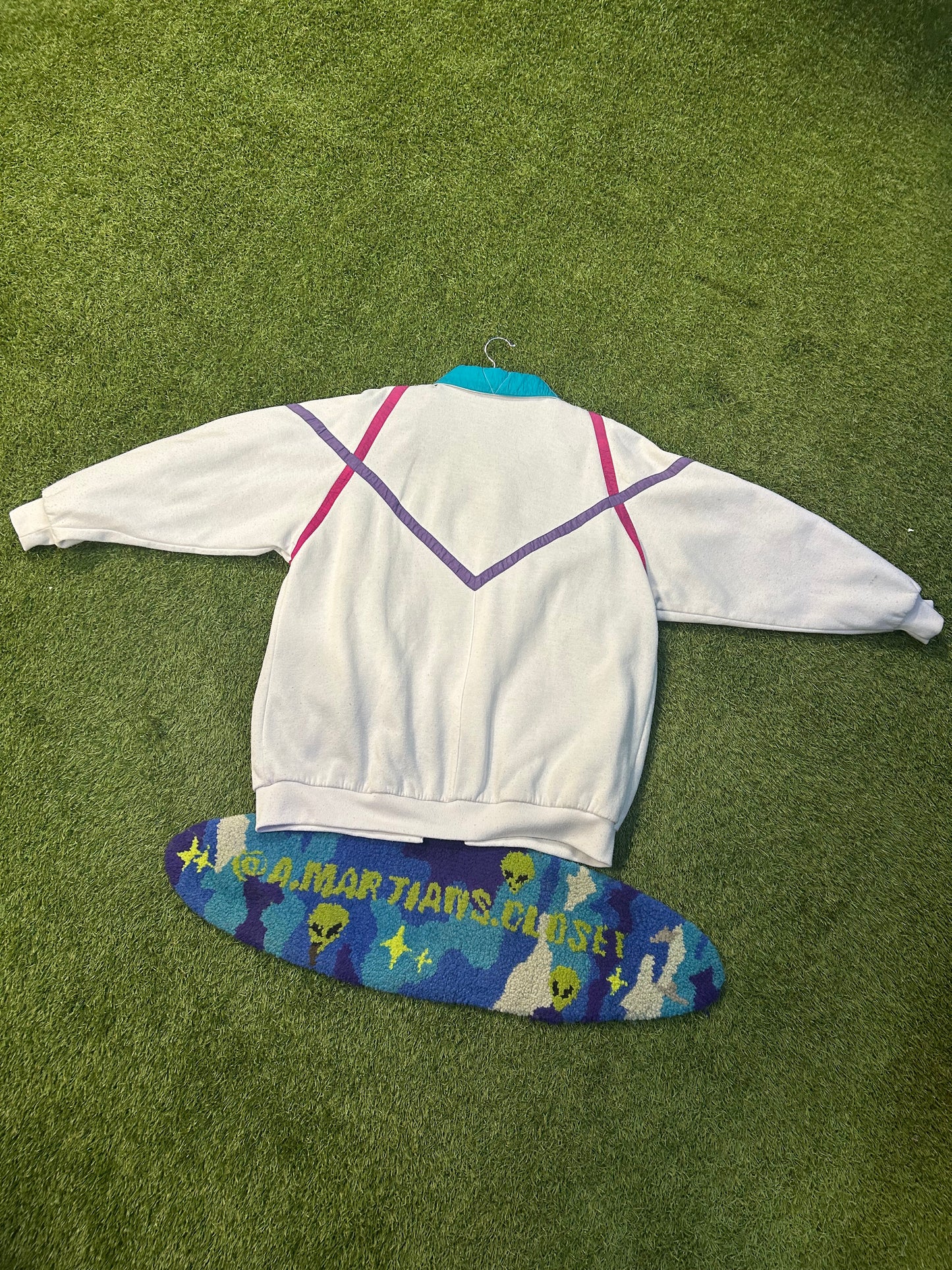 Vintage 90s Reversible Button Down Jacket