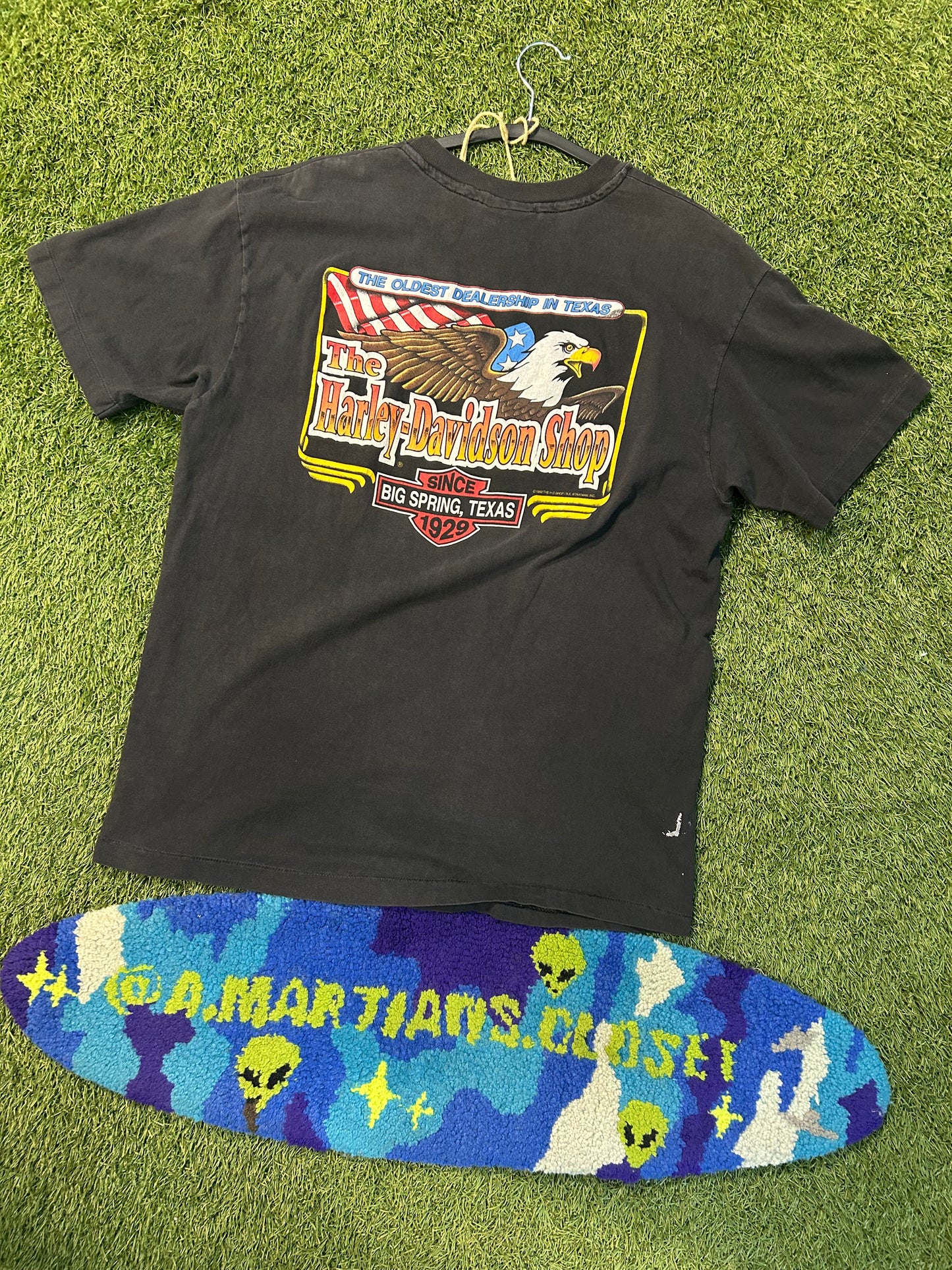 Vintage 1992 Harley Davidson Real Men Wear Black Tee