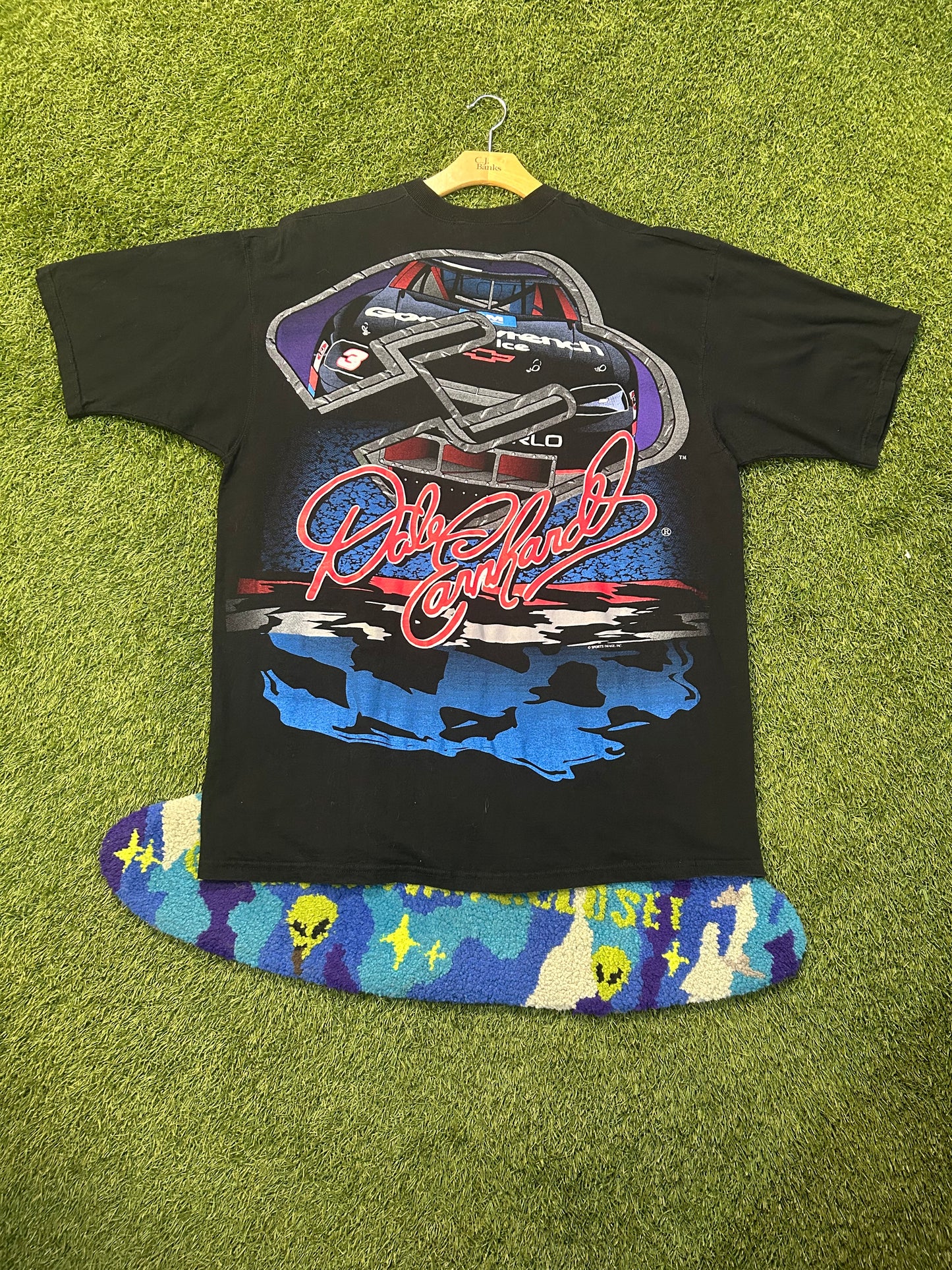 Rare Vintage 90s Dale Earnhardt #3 The Man AOP Tee