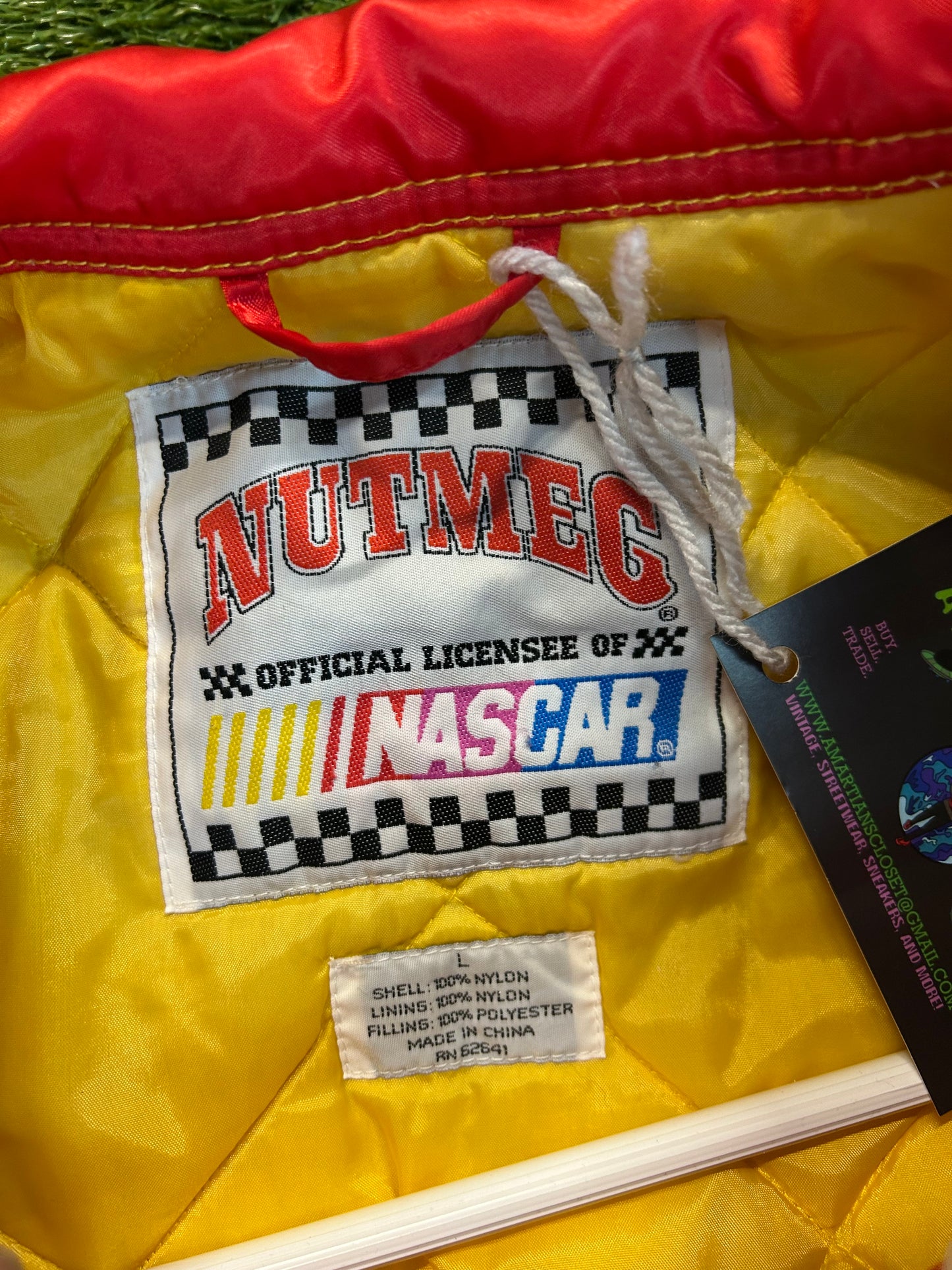 Vintage 90s Nutmeg Jeff Gordon #24 NASCAR Jacket