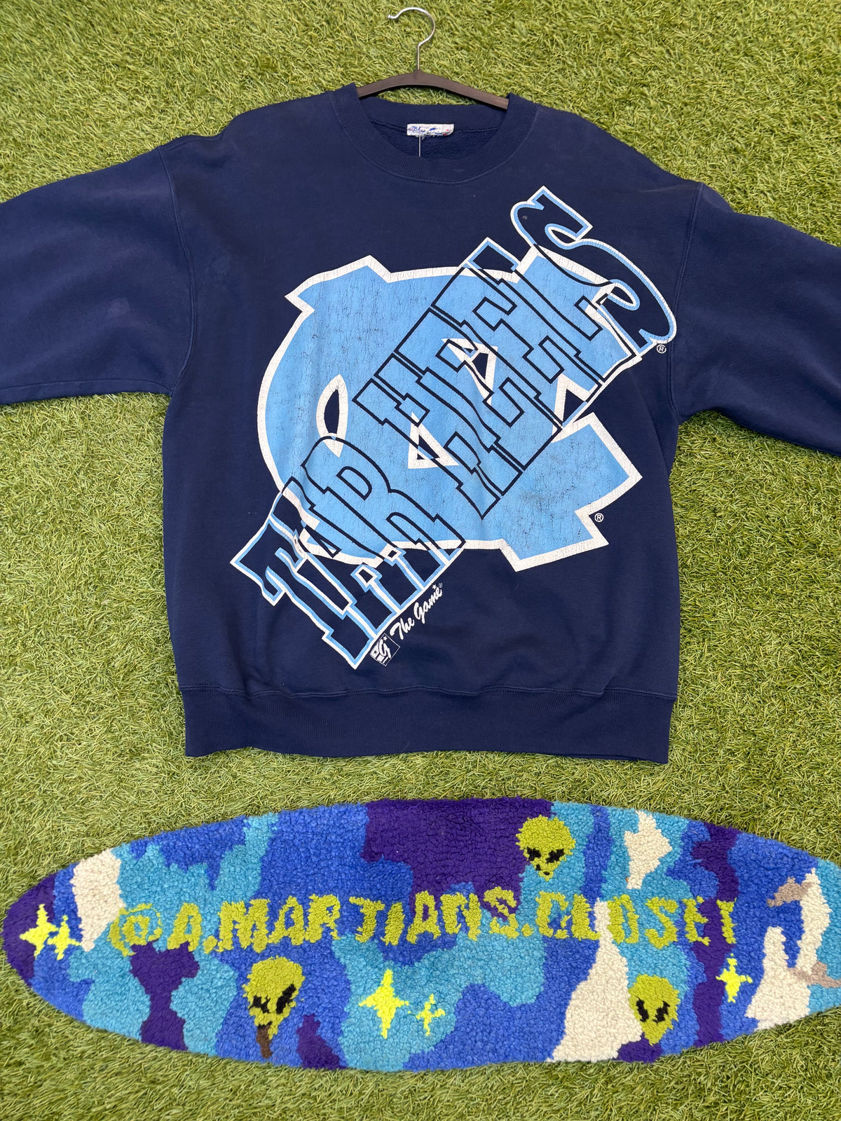The Game brand Navy Sweatshirt “Tar Heels”