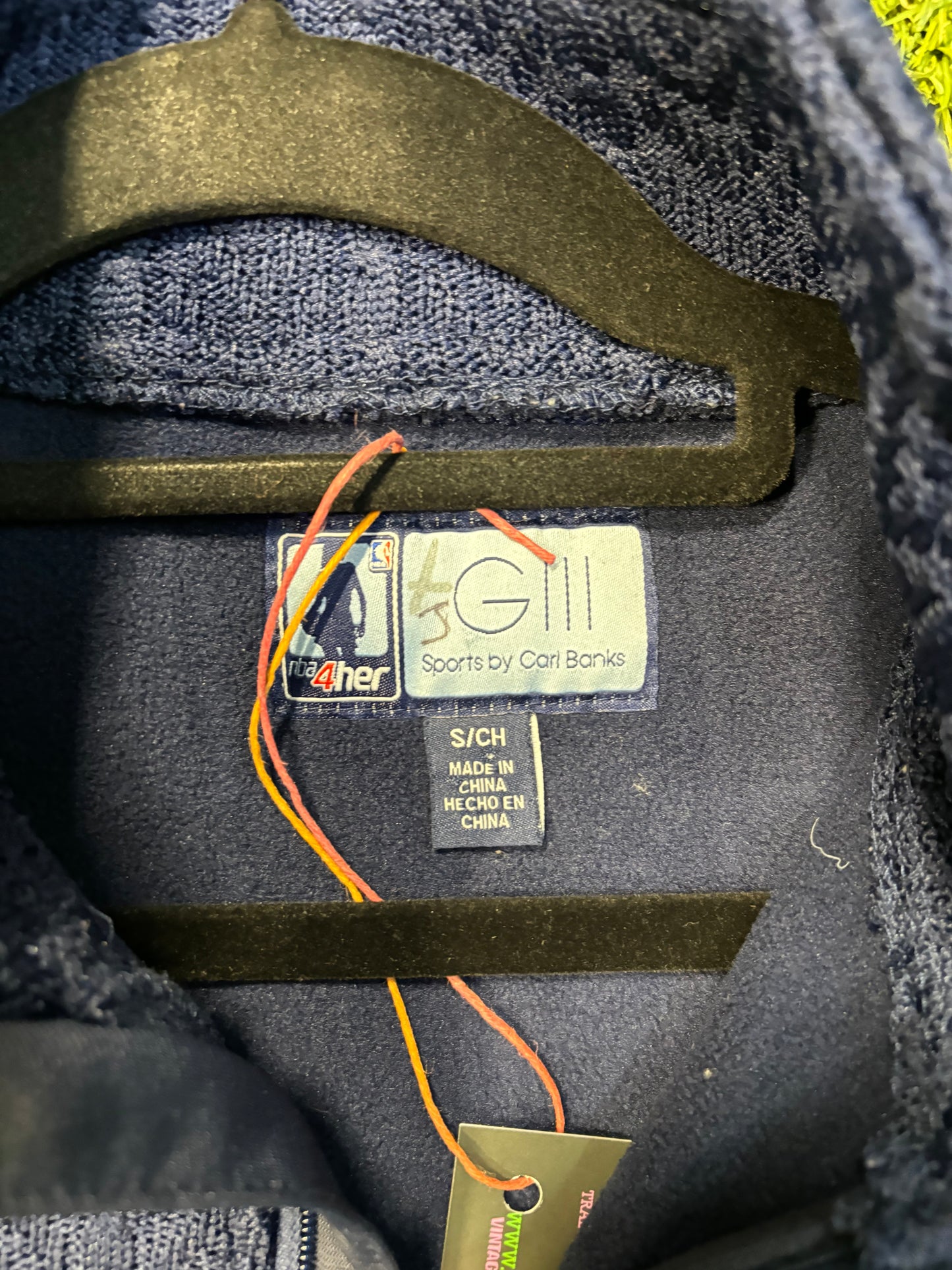 Womans Navy Blue Knitted Cleveland Cavaliers Jacket Size Small