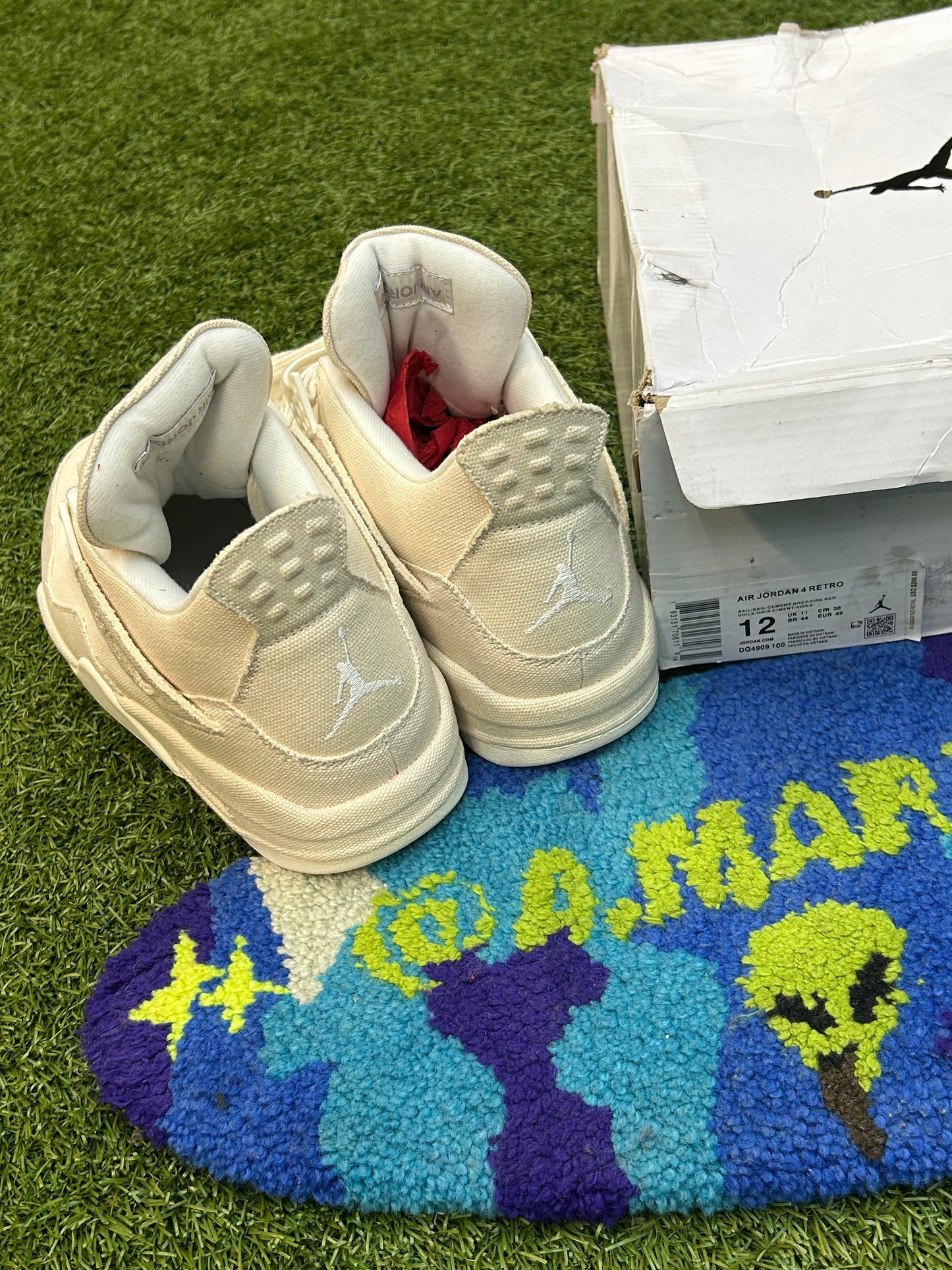 Jordan 4 Retro Blank Canvas