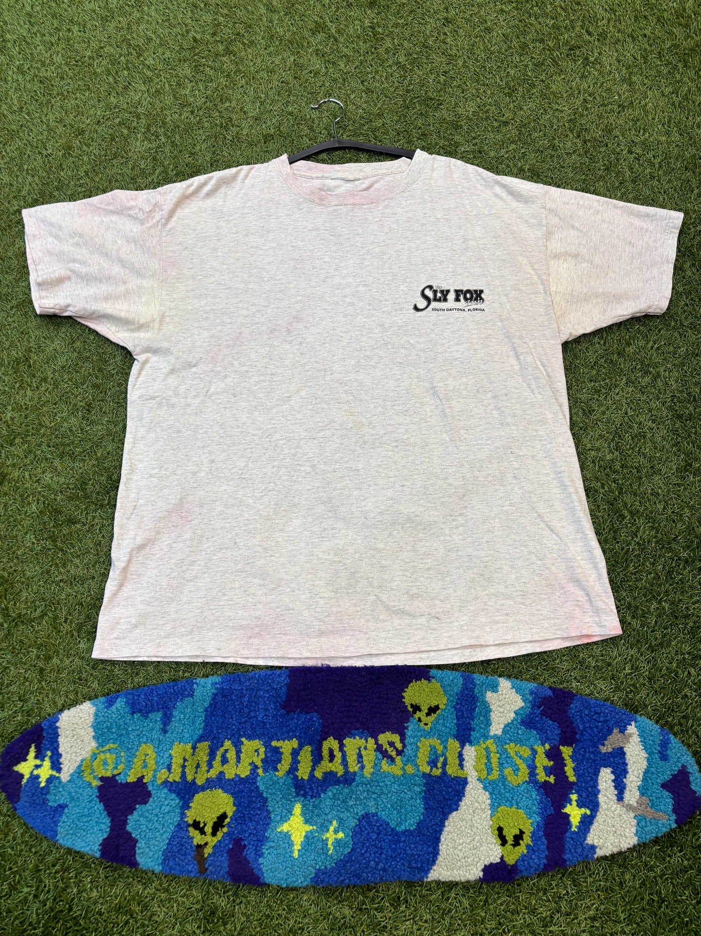Vintage Heather Gray Tee Sly Fox Inn