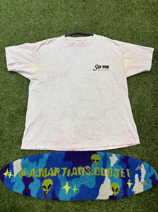 Vintage Heather Gray Tee Sly Fox Inn