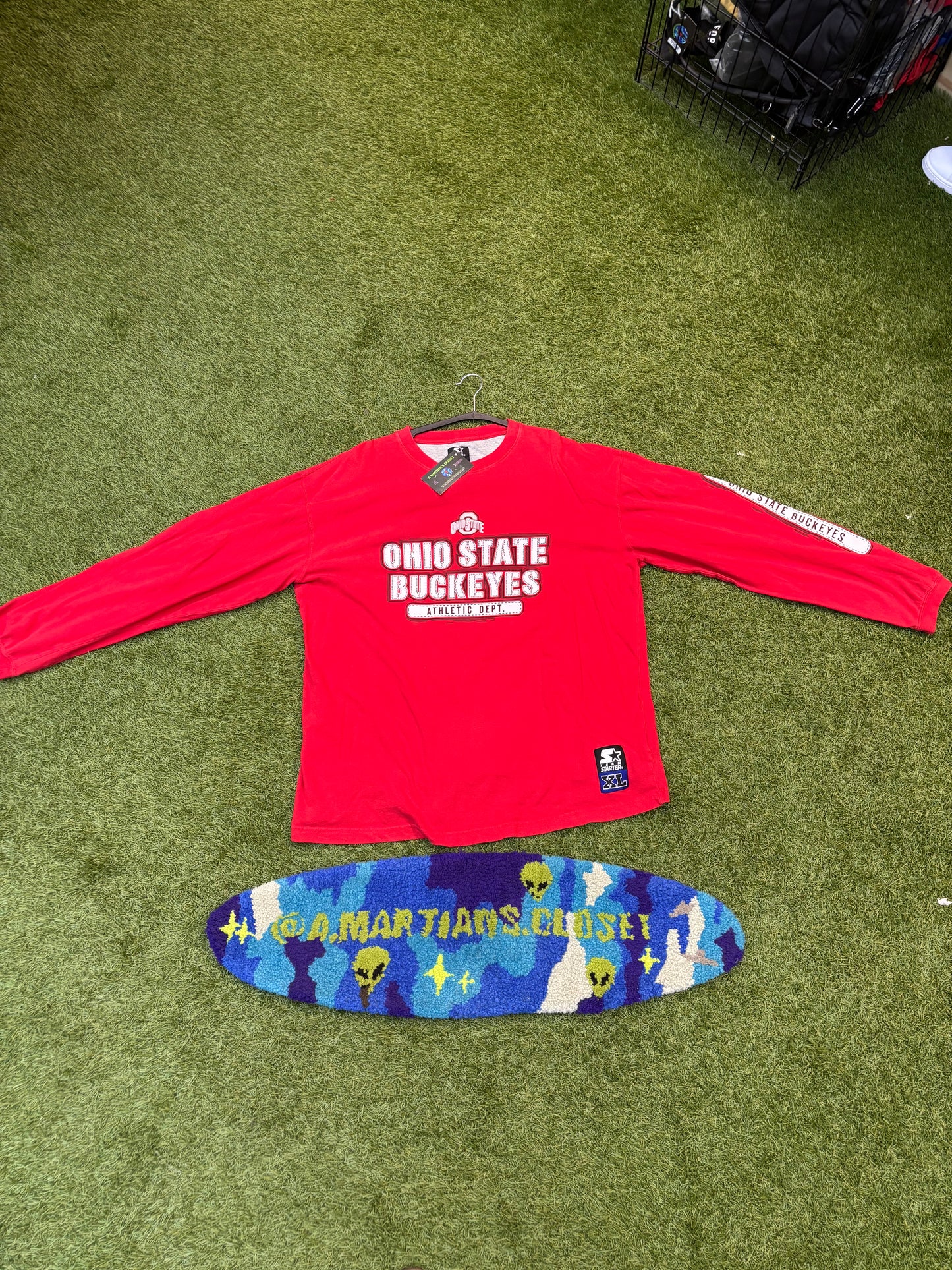 Vintage Ohio State Long Sleeve Starter Tee