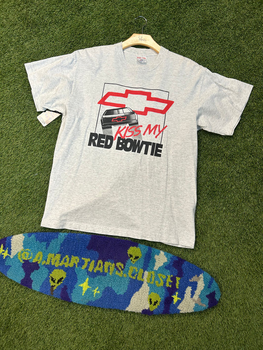 Vintage 90s Ford Kiss My Red Bowtie Tee