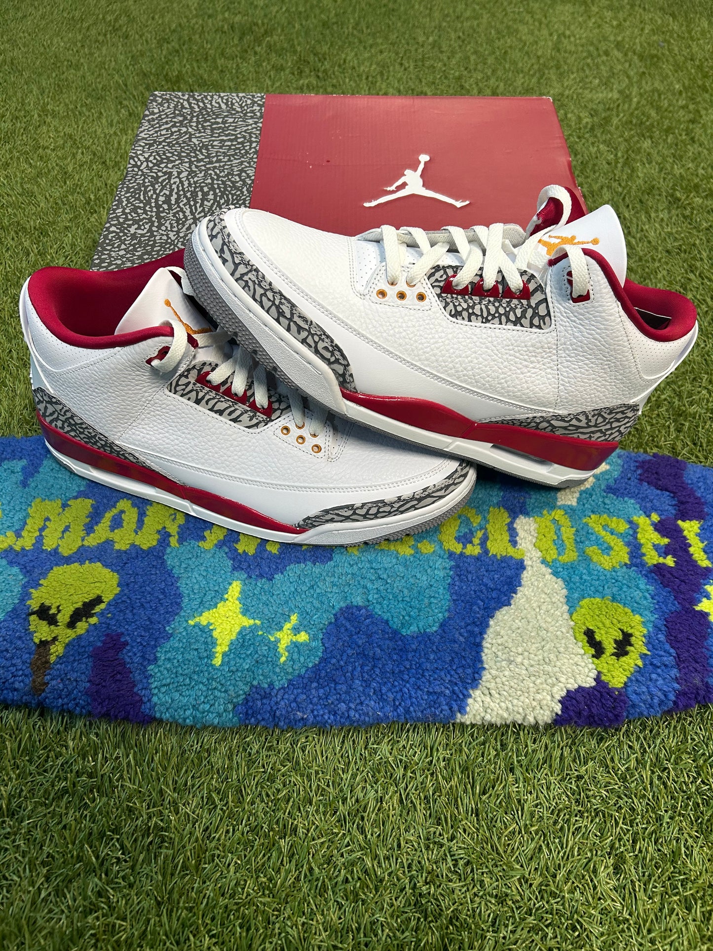 Jordan Retro 3 Cardinal Reds