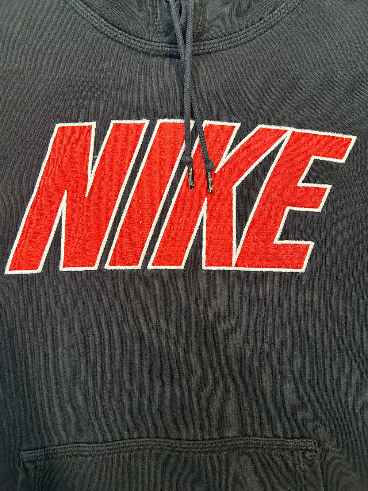 Y2K Nike Big Red Logo Hoodie
