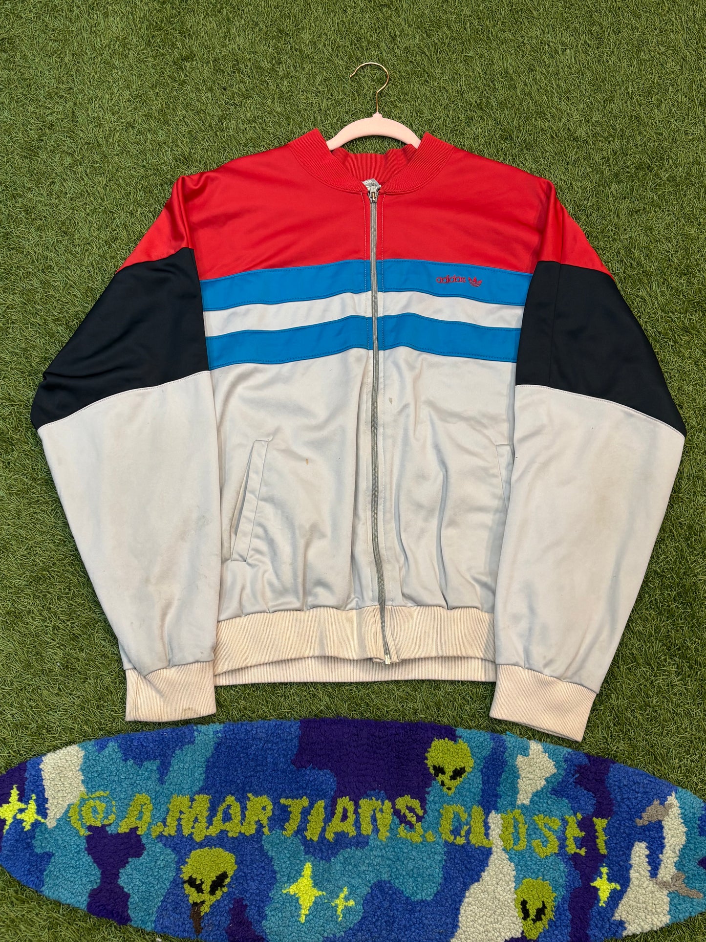 Vintage Adidas Striped Jacket