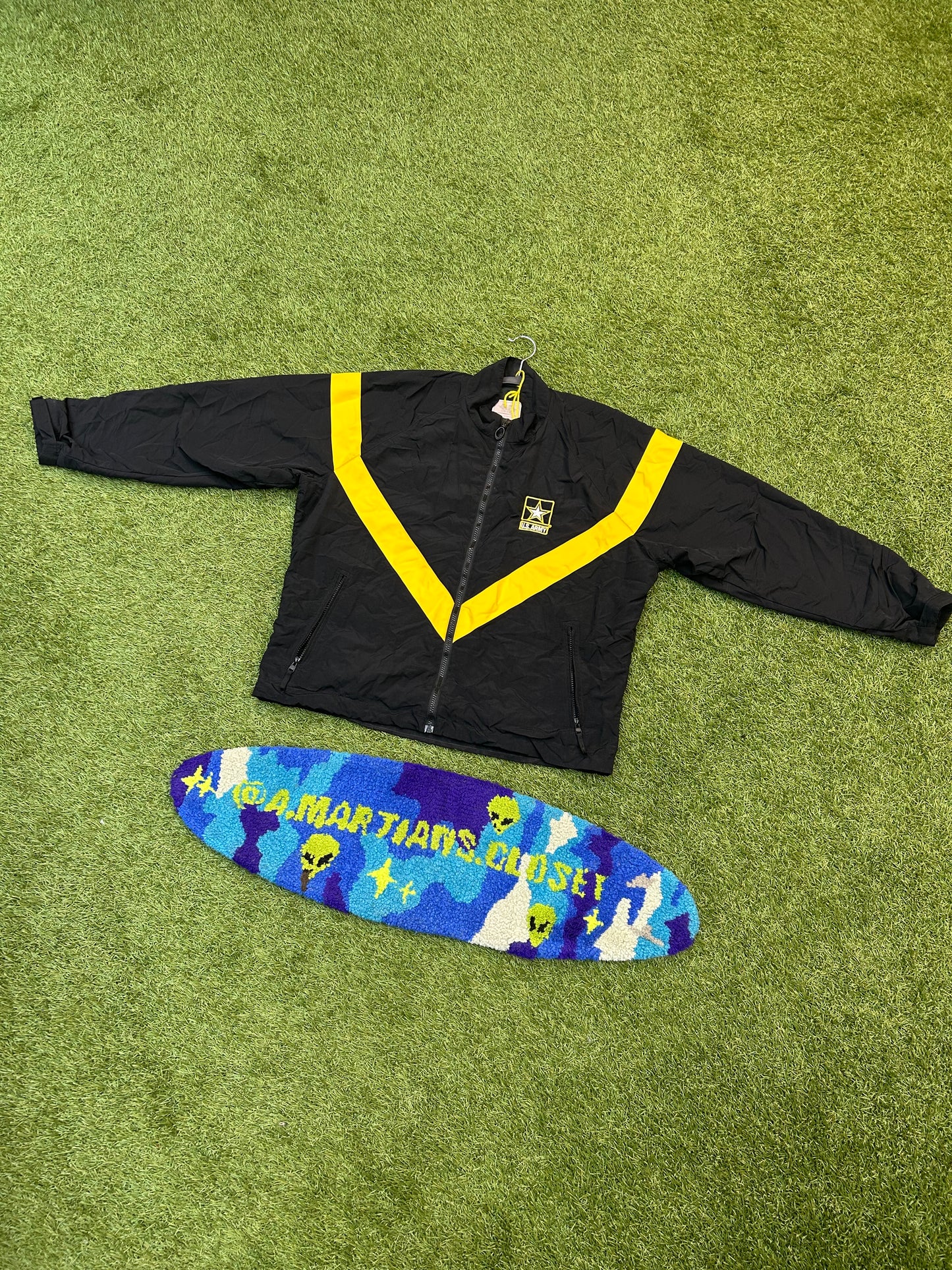Y2K Army Issued Track Jacket
