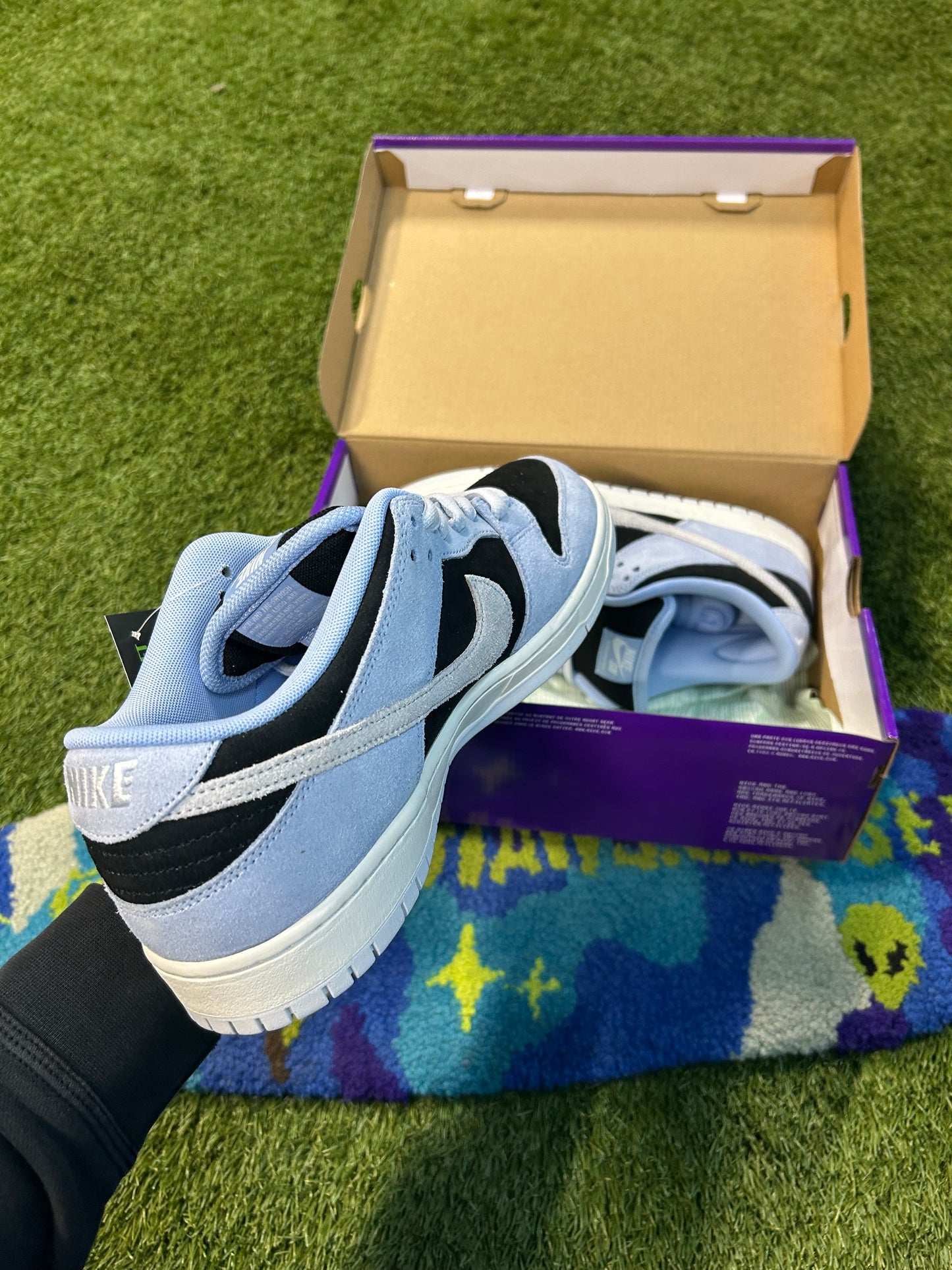 Nike SB Dunk Low Black Aluminum