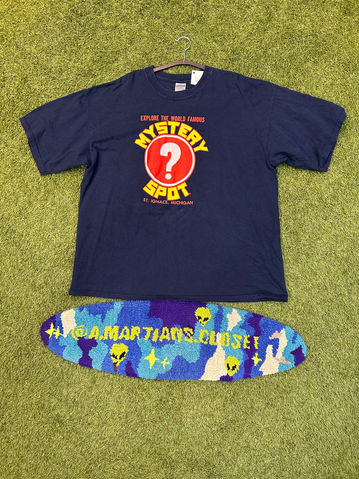 Y2K Explore The World Famous Mystery Spot Travel Tee