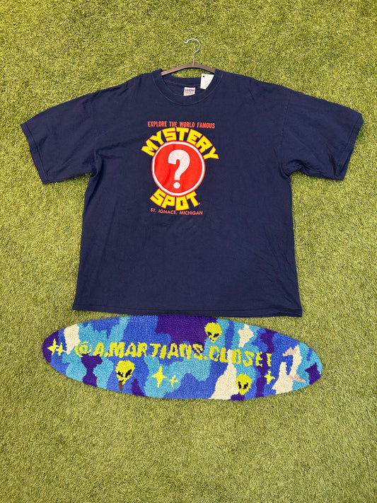 Y2K Explore The World Famous Mystery Spot Travel Tee