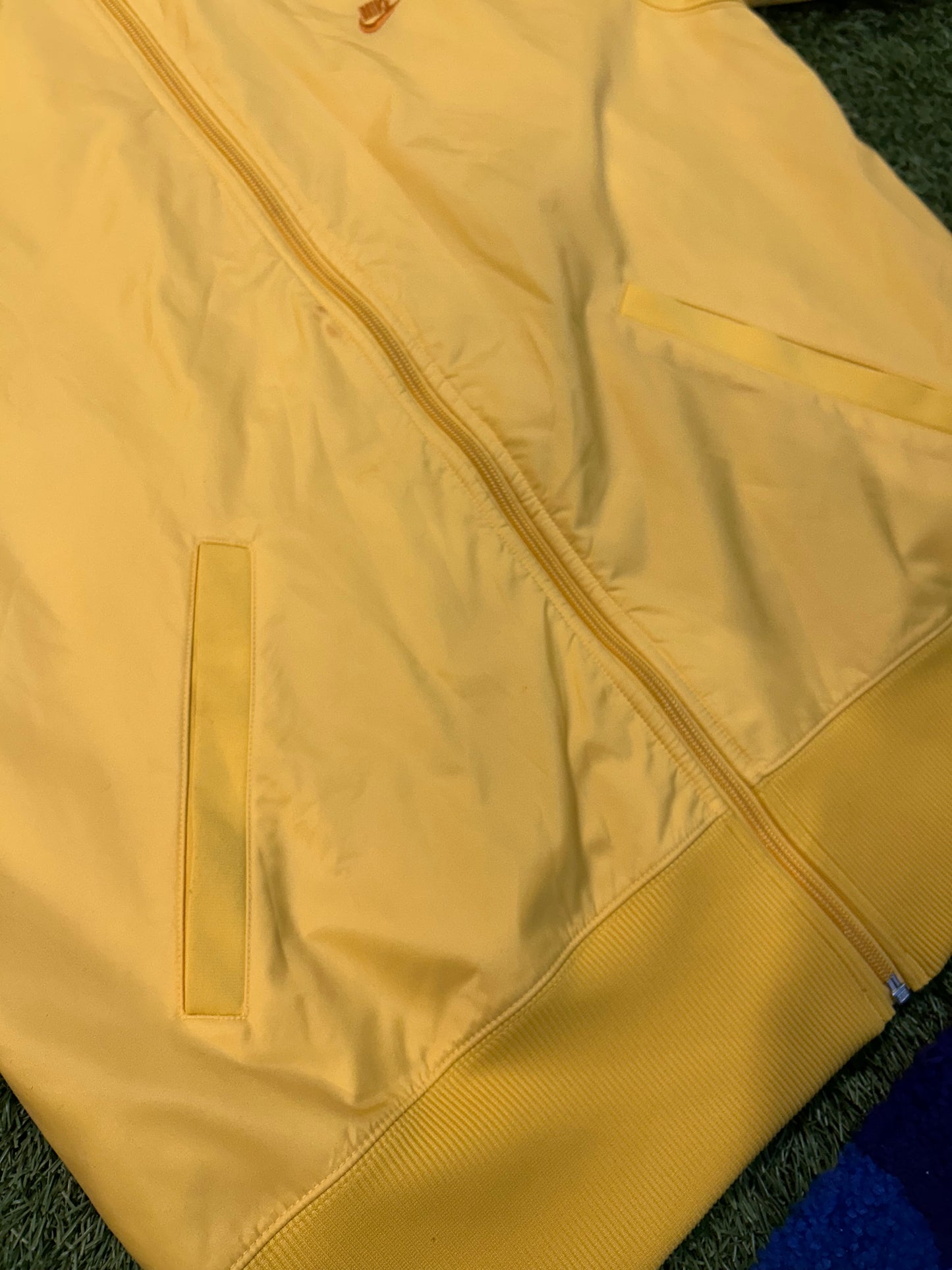 Y2K Yellow Nike Track Jacket